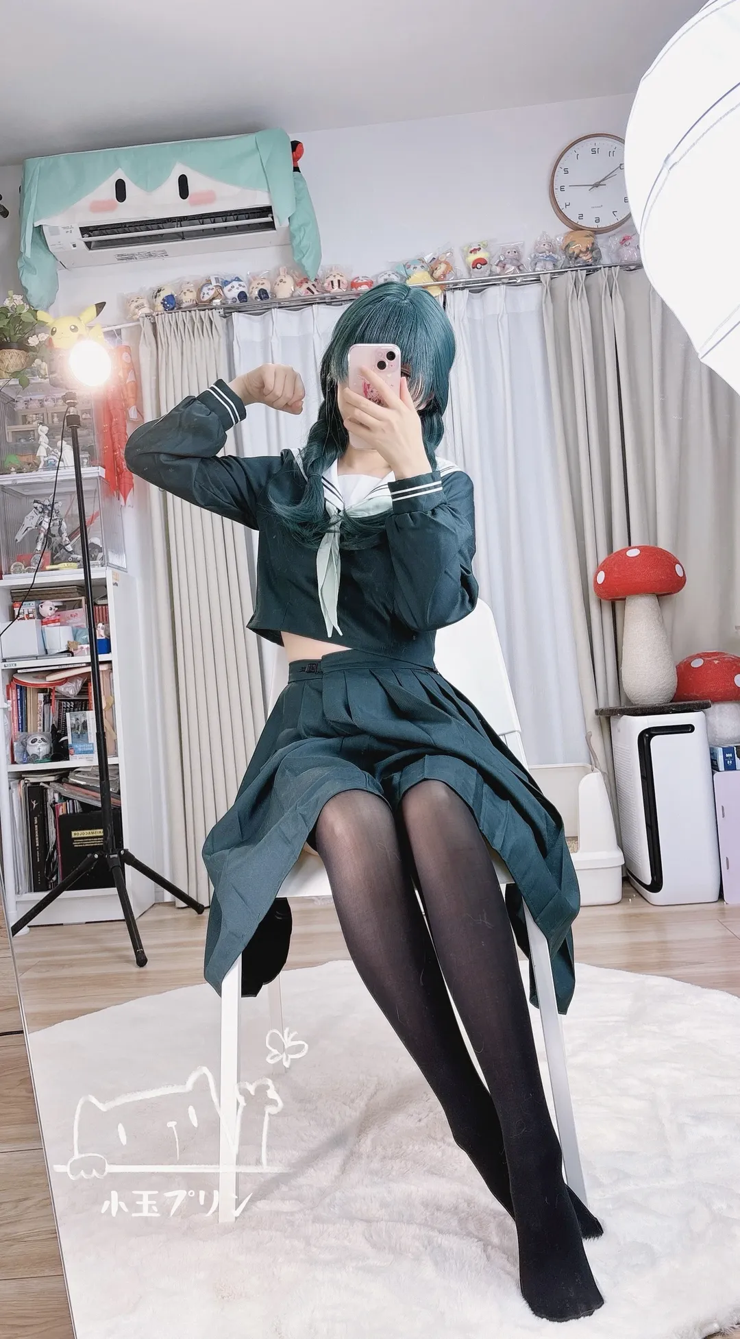 薬屋のひとりごと, JK制服, 二次元共有, 薬屋マオマオ コスプレ, コスプレ日常 - 2枚目