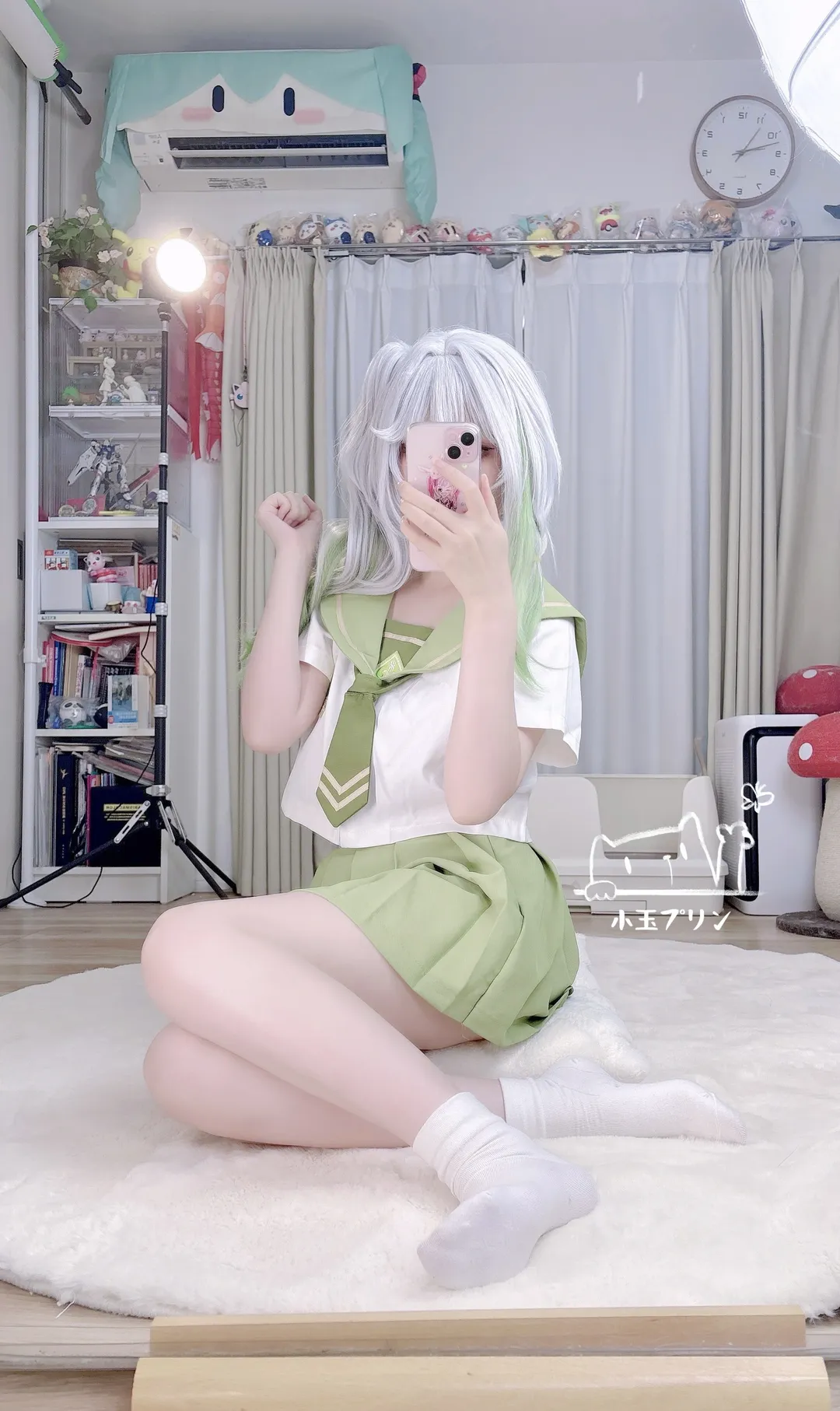 原神, 纳西妲cos, 二次元cos, 水手服, jk制服 - 第1张