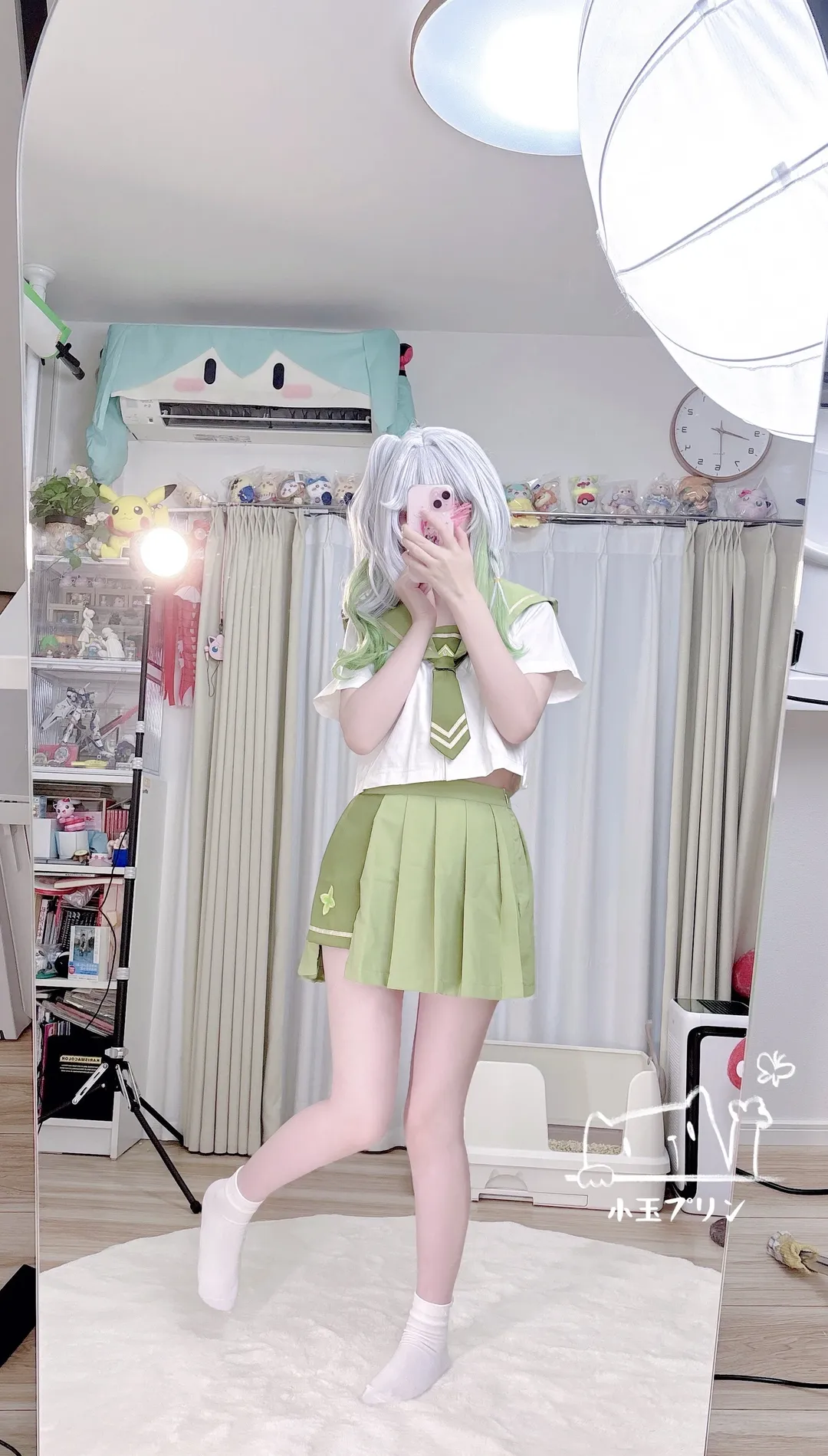 原神, ナヒーダ コスプレ, 二次元コスプレ, セーラー服, JK制服