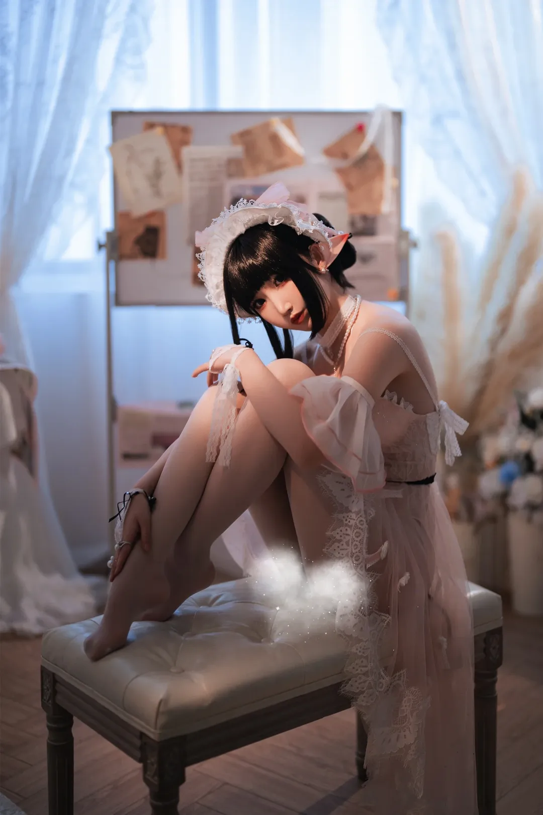 Casual cosplay, Elf ear look, Eunectes cosplay, Ballet photography, Anime fairy style - Image 2