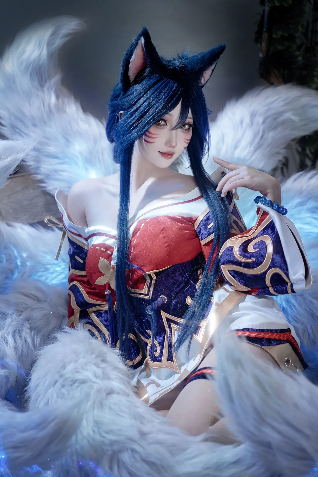 cosplay正片, 阿狸cos, 兽耳装扮, 九尾狐cos, BW漫展 - 第1张