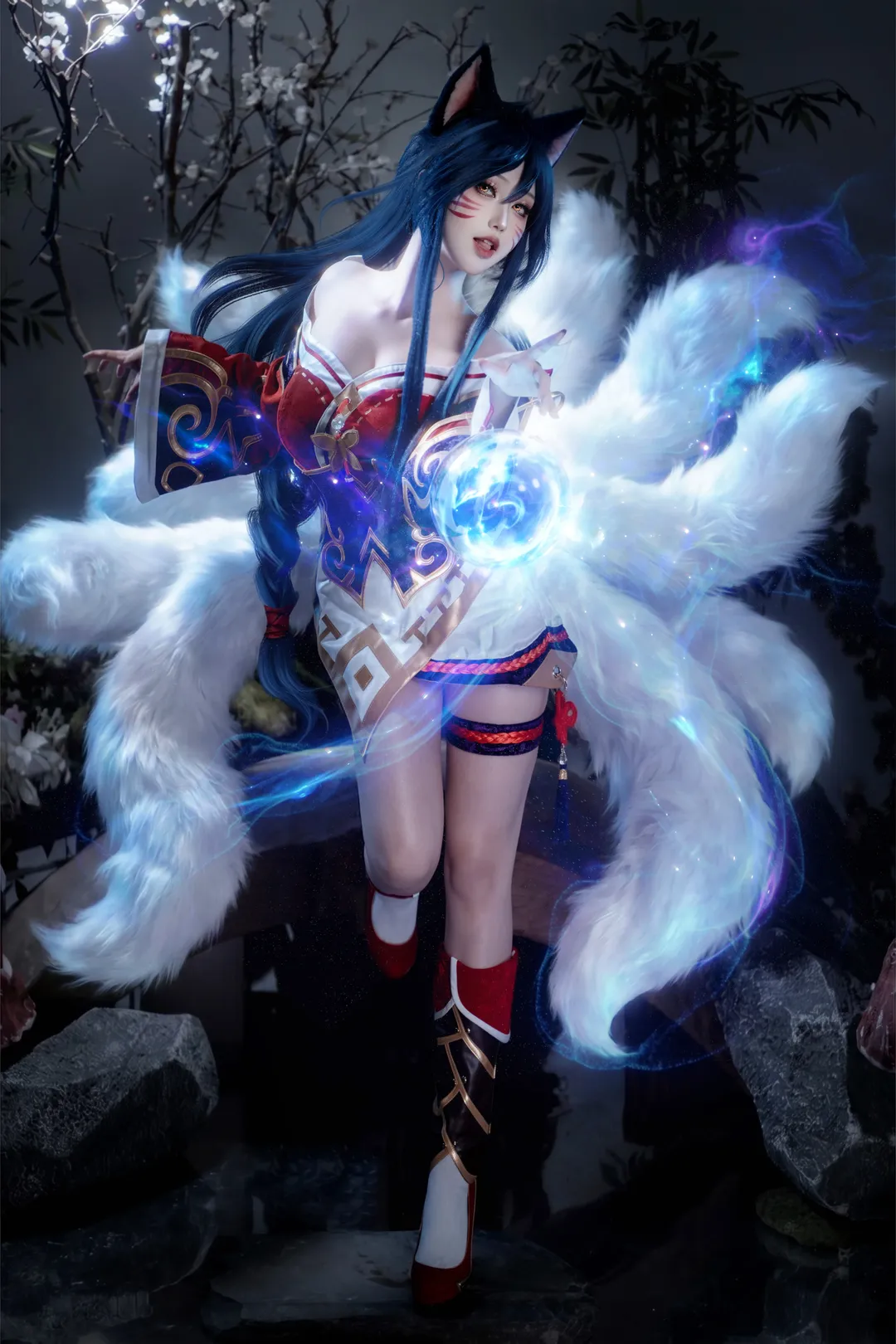cosplay正片, 阿狸cos, 兽耳装扮, 九尾狐cos, BW漫展 - 第3张