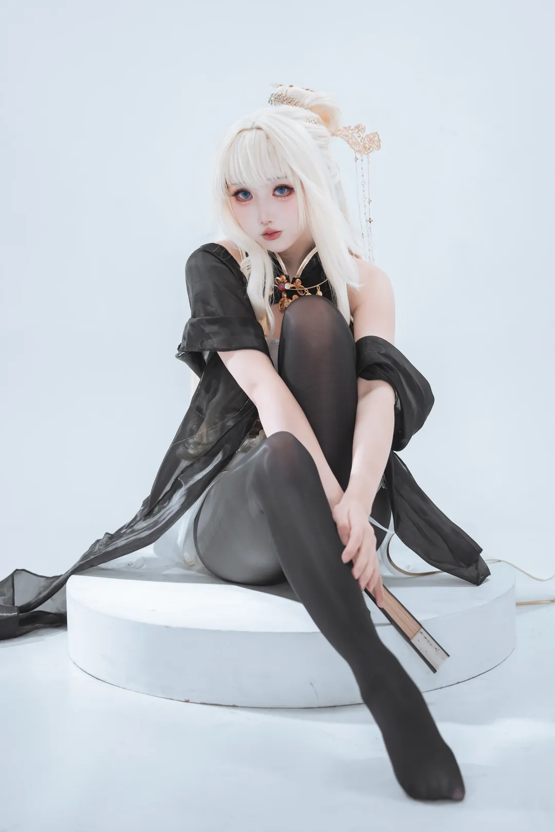 イベント撮影, チャイナドレス コスプレ, 勝利の女神, 王冠コスプレ, 二次創作コスプレ - 3枚目