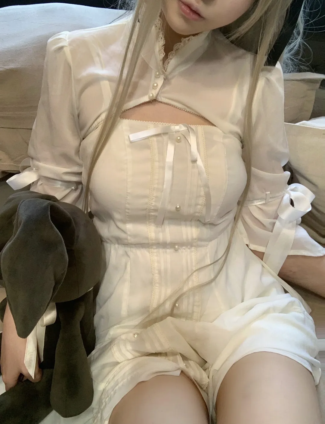 穹妹cos, 缘之空, cosplay日常, 居家风cos, 冷脸萌 - 第2张