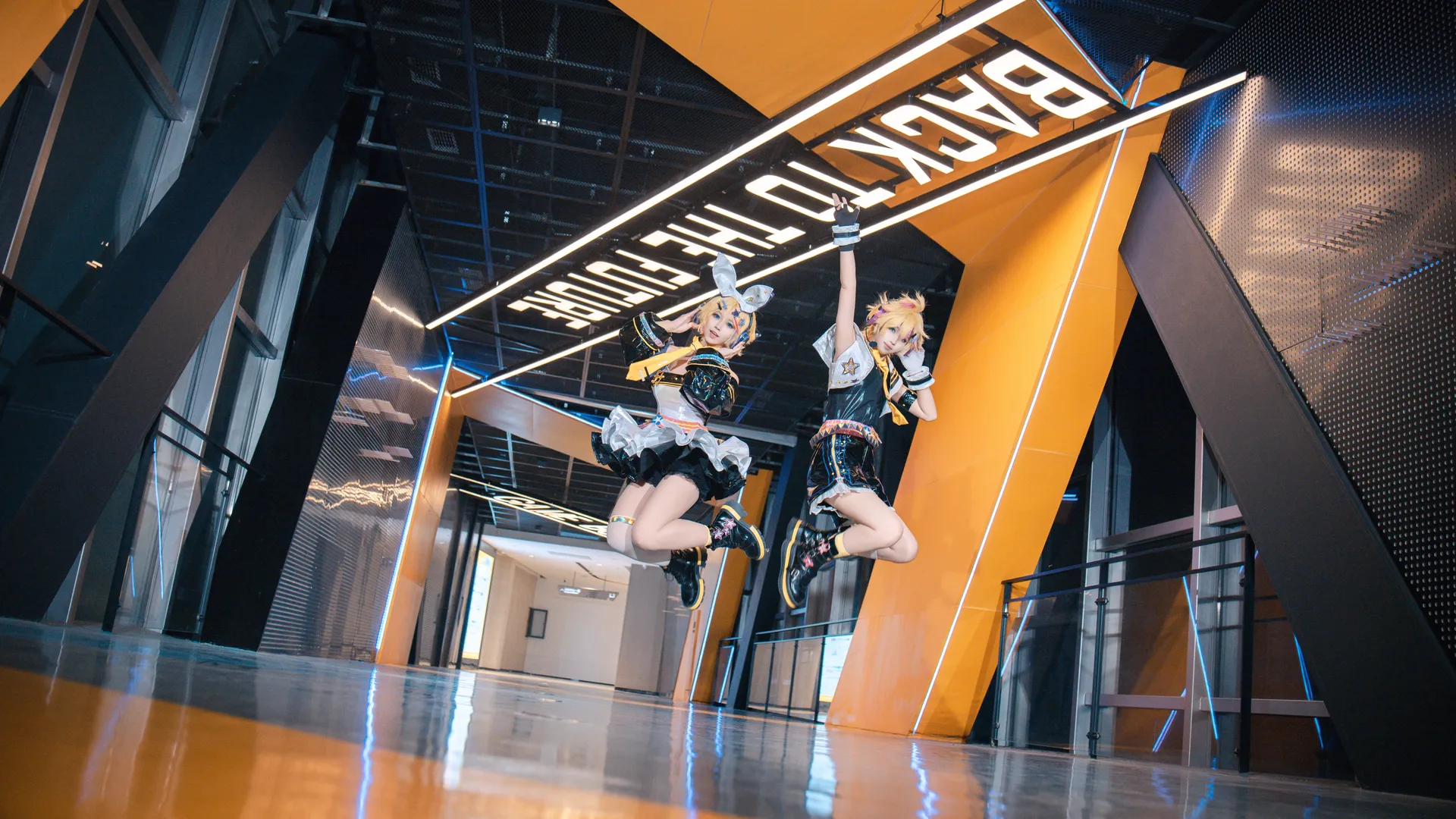 コスプレ撮影, ミューズダッシュ, 鏡音リン・レン コスプレ, 鏡音リン, 鏡音レン - 2枚目