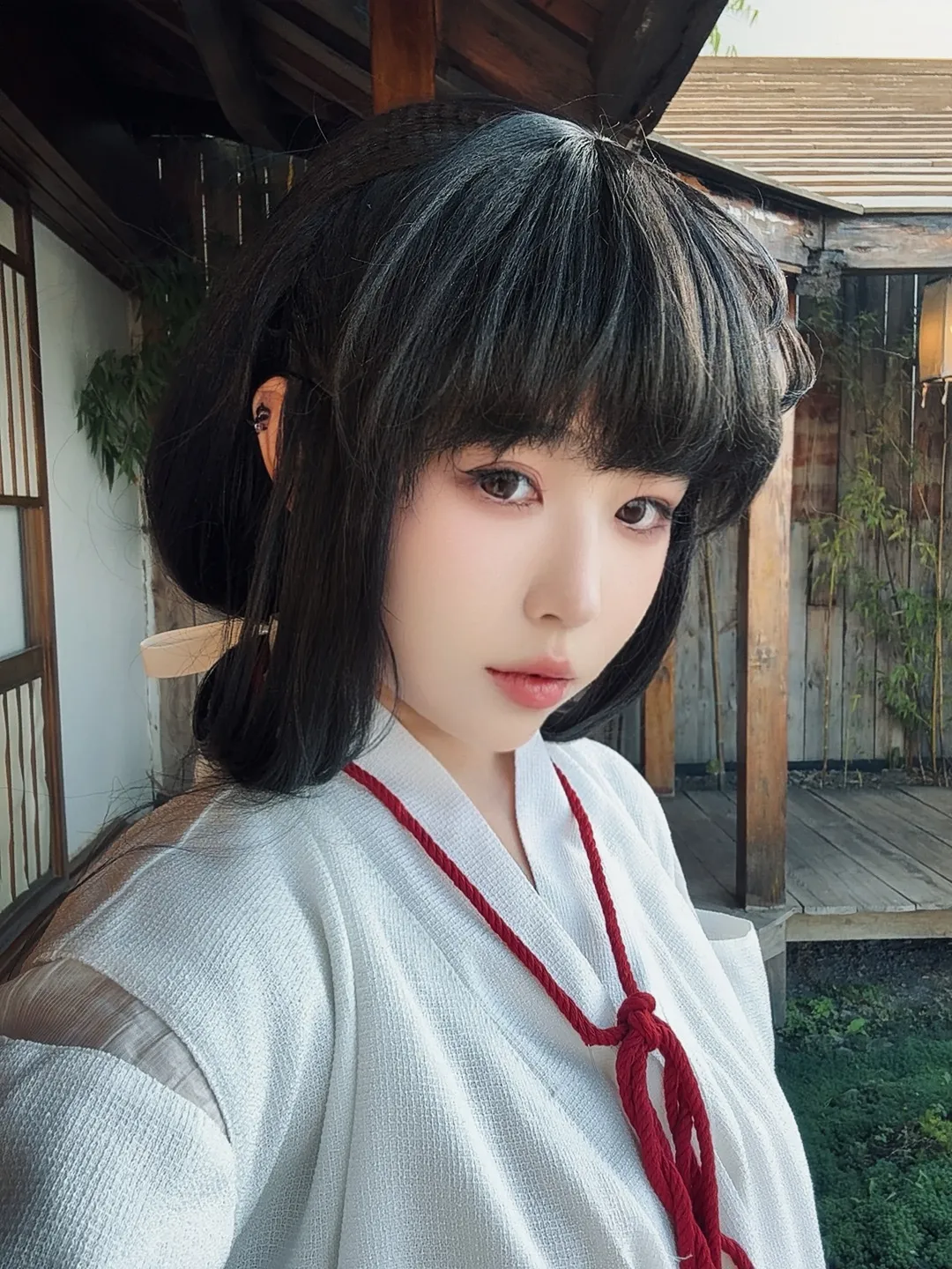 Anime cosplay, Cosplay photography, Kikyo cosplay, Inuyasha, Japanese style shrine maiden - Image 3