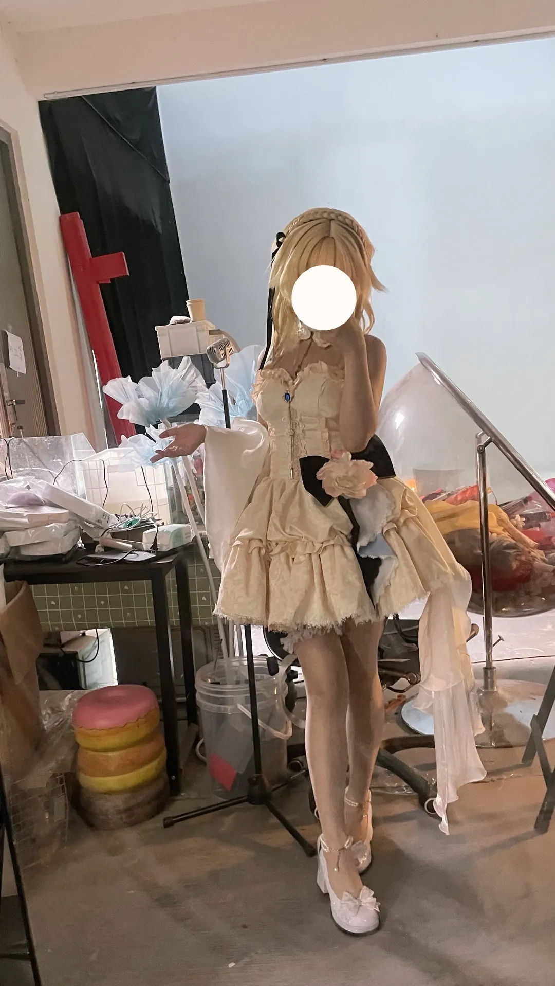 原神, 蛍 コスプレ, コスプレコーディネート, アニメイベントのバックステージ, イブニングスタイル