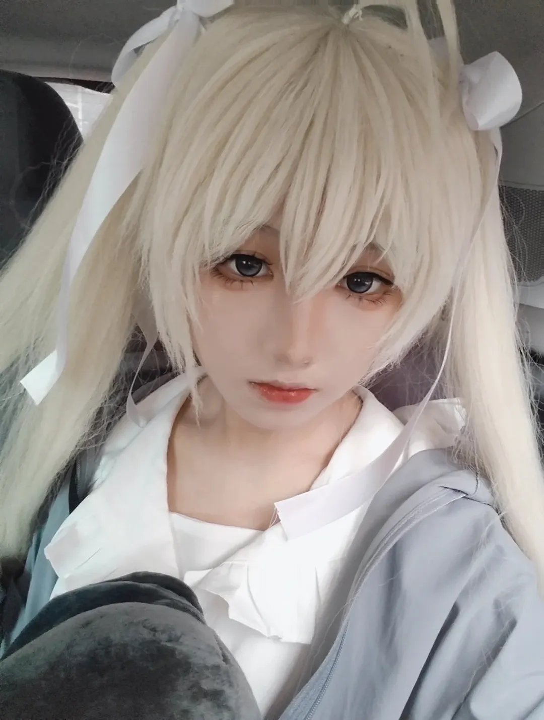 春日野穹 コスプレ, ヨスガノソラ, 二次元コスプレ, 白髪ツインテール, コスプレ日常 - 1枚目
