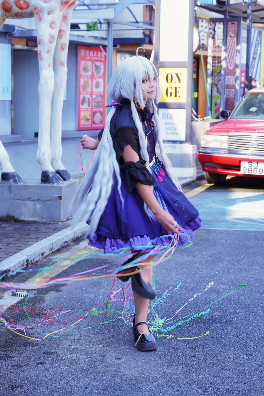 cosplay摄影, 二次元装扮, 街头外景, 星尘cos, 五维介质 - 第4张