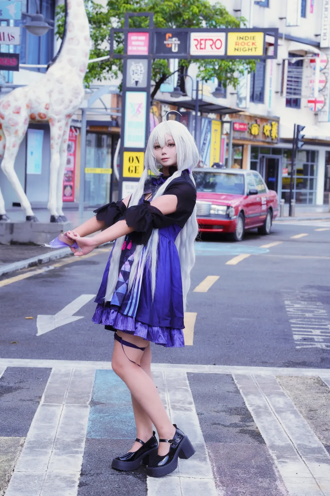 cosplay摄影, 二次元装扮, 街头外景, 星尘cos, 五维介质 - 第5张