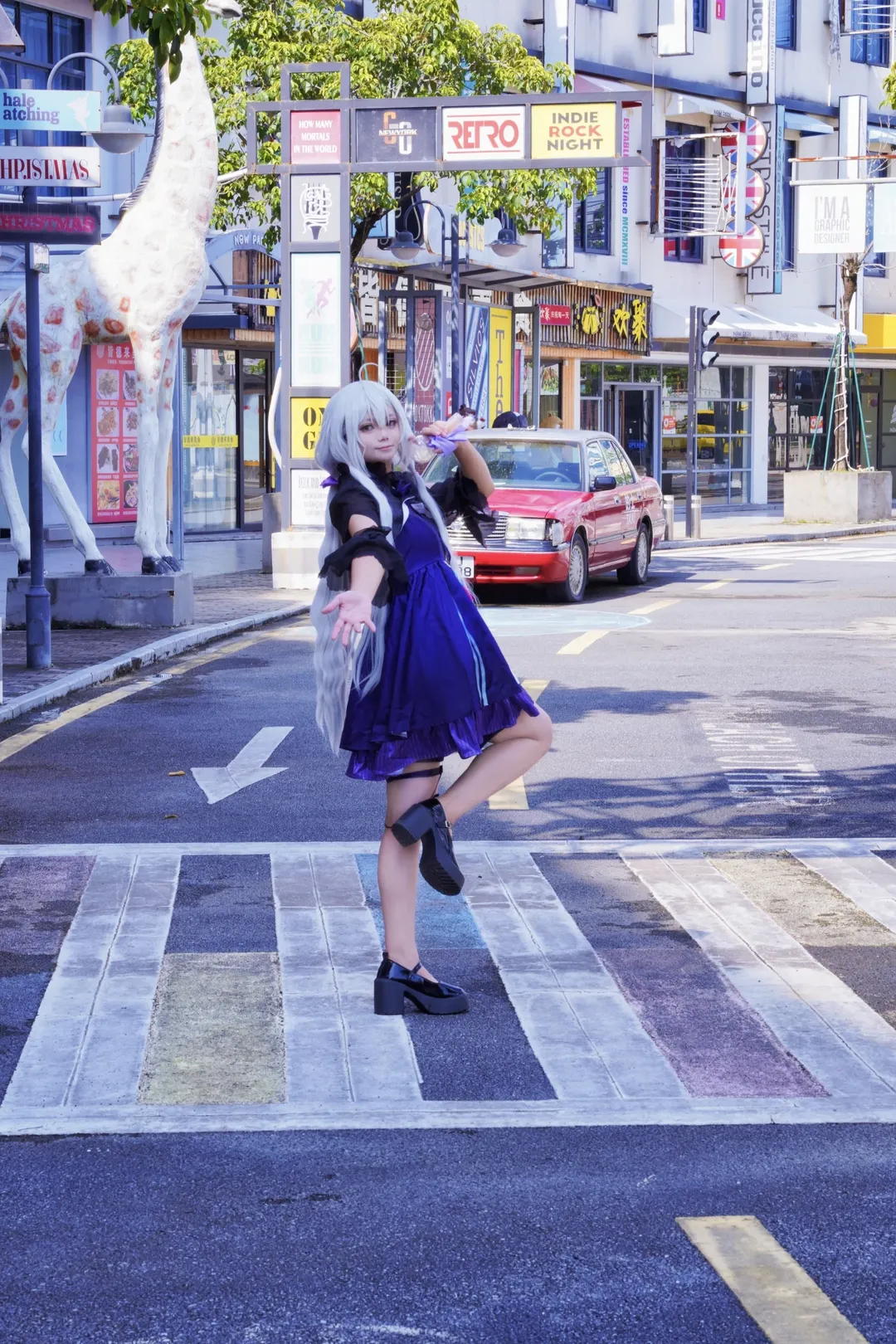 cosplay摄影, 二次元装扮, 街头外景, 星尘cos, 五维介质 - 第6张