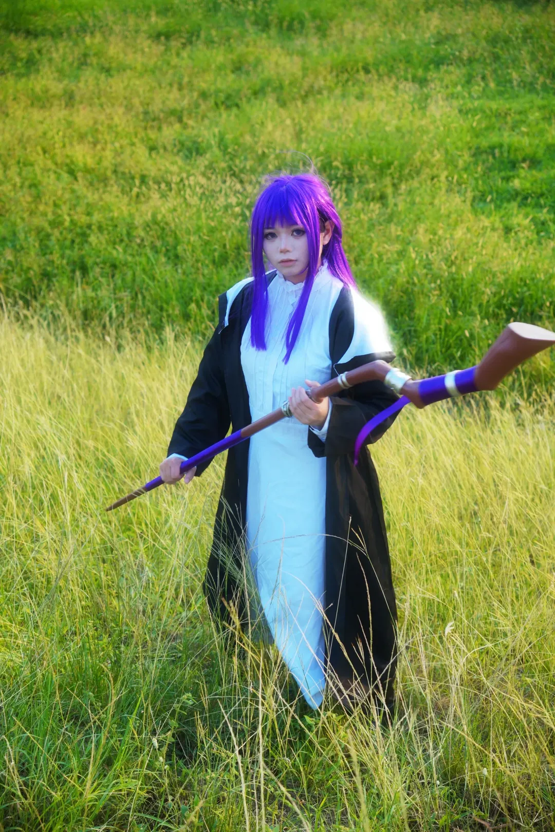 葬送的芙莉莲, 芙莉莲cos, cosplay正片, 精灵耳造型, 魔法杖道具 - 第5张