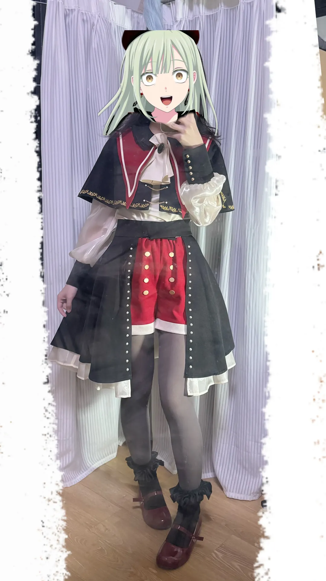 Ave Mujica, cosplay日常, 二次元穿搭, 若叶睦cos, Mortis