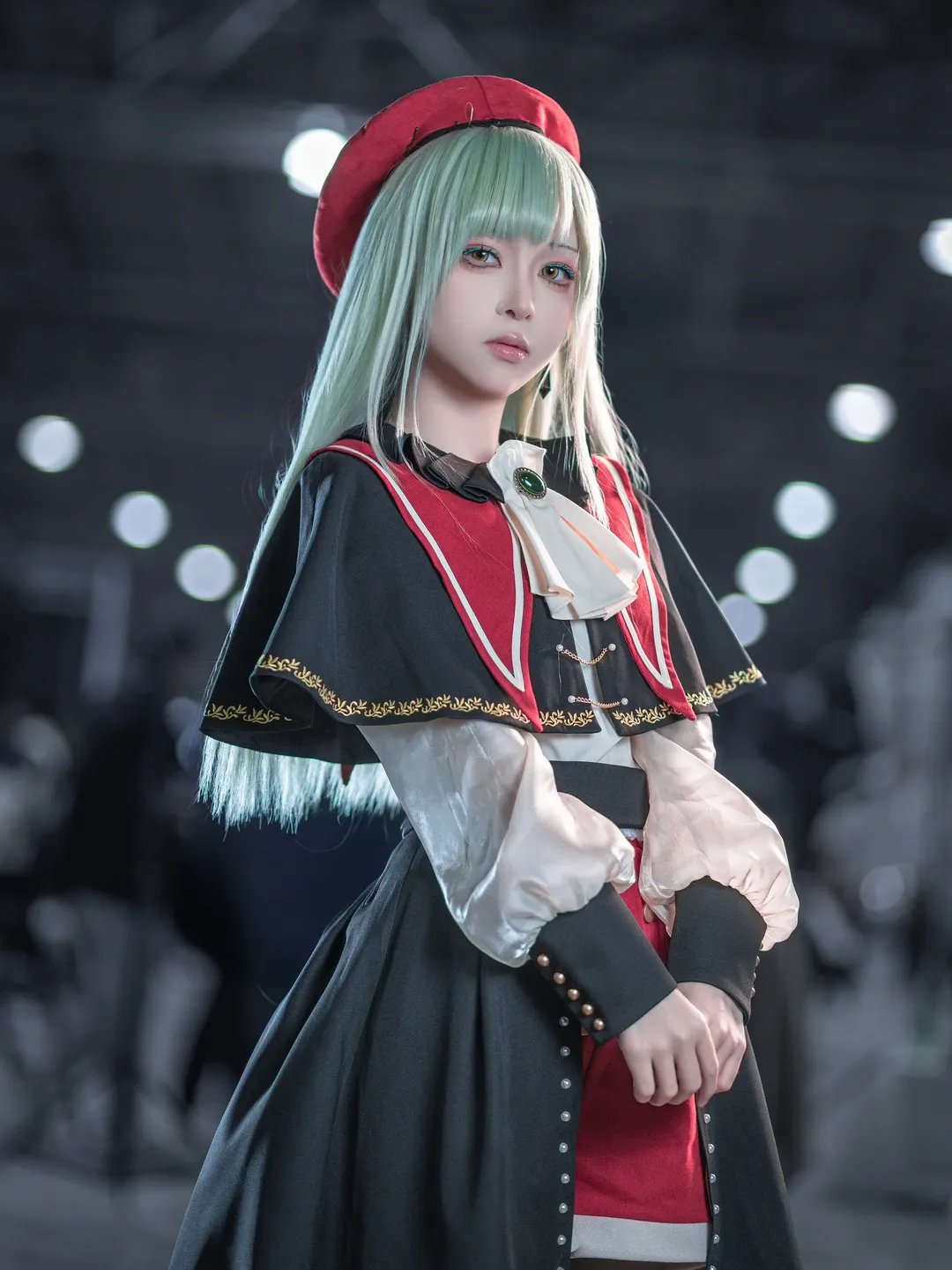 cosplay, 漫展摄影, Ave Mujica, 若叶睦cos, 贝雷帽穿搭 - 第1张