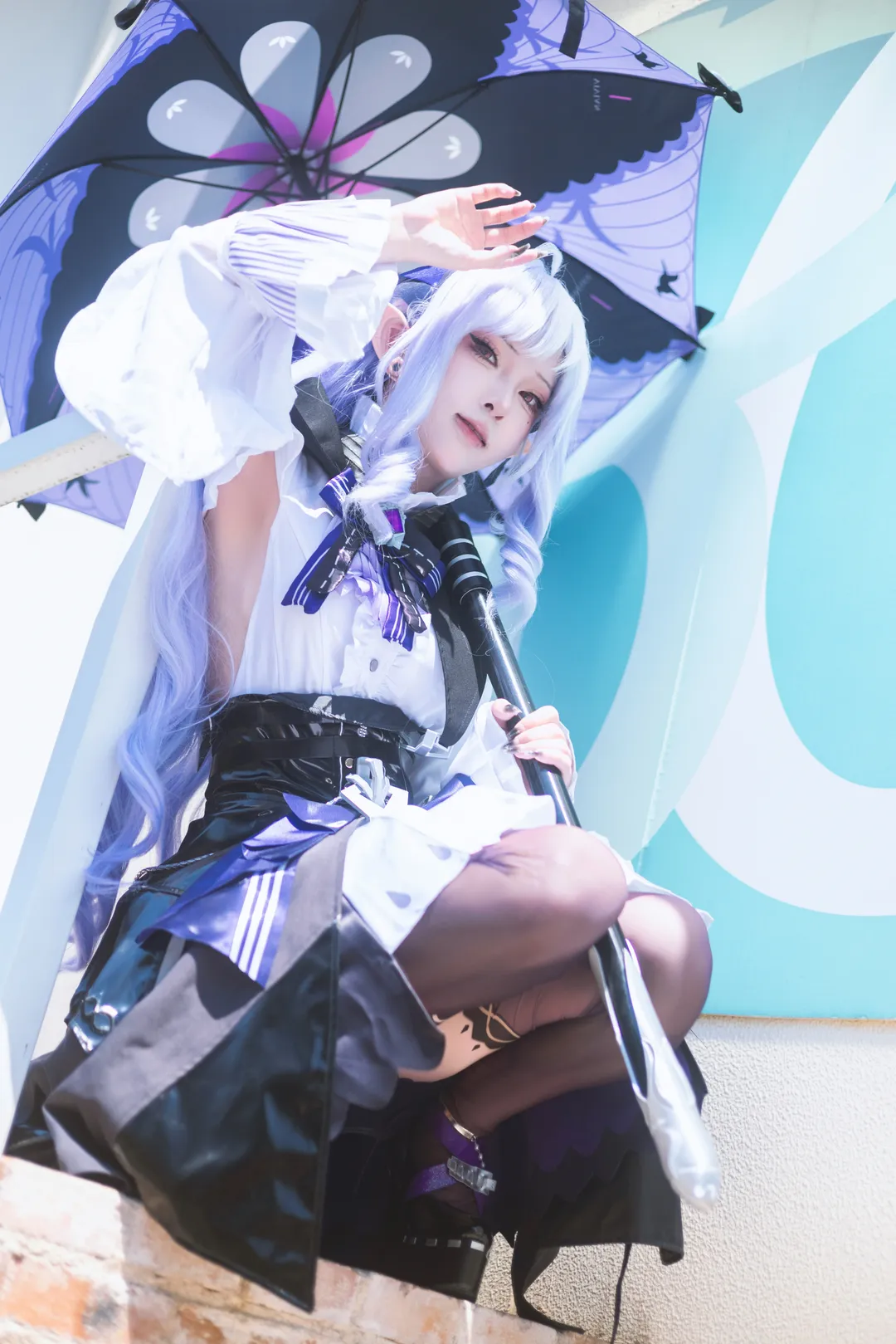Zenless Zone Zero, Vivian cosplay, Outdoor street photography, Cosplay photography, Elf ear style - Image 1