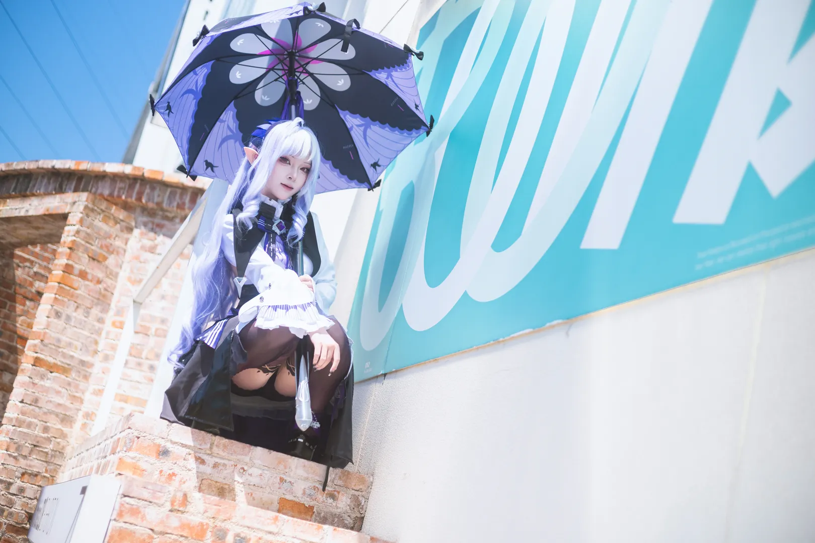 Zenless Zone Zero, Vivian cosplay, Outdoor street photography, Cosplay photography, Elf ear style - Image 2