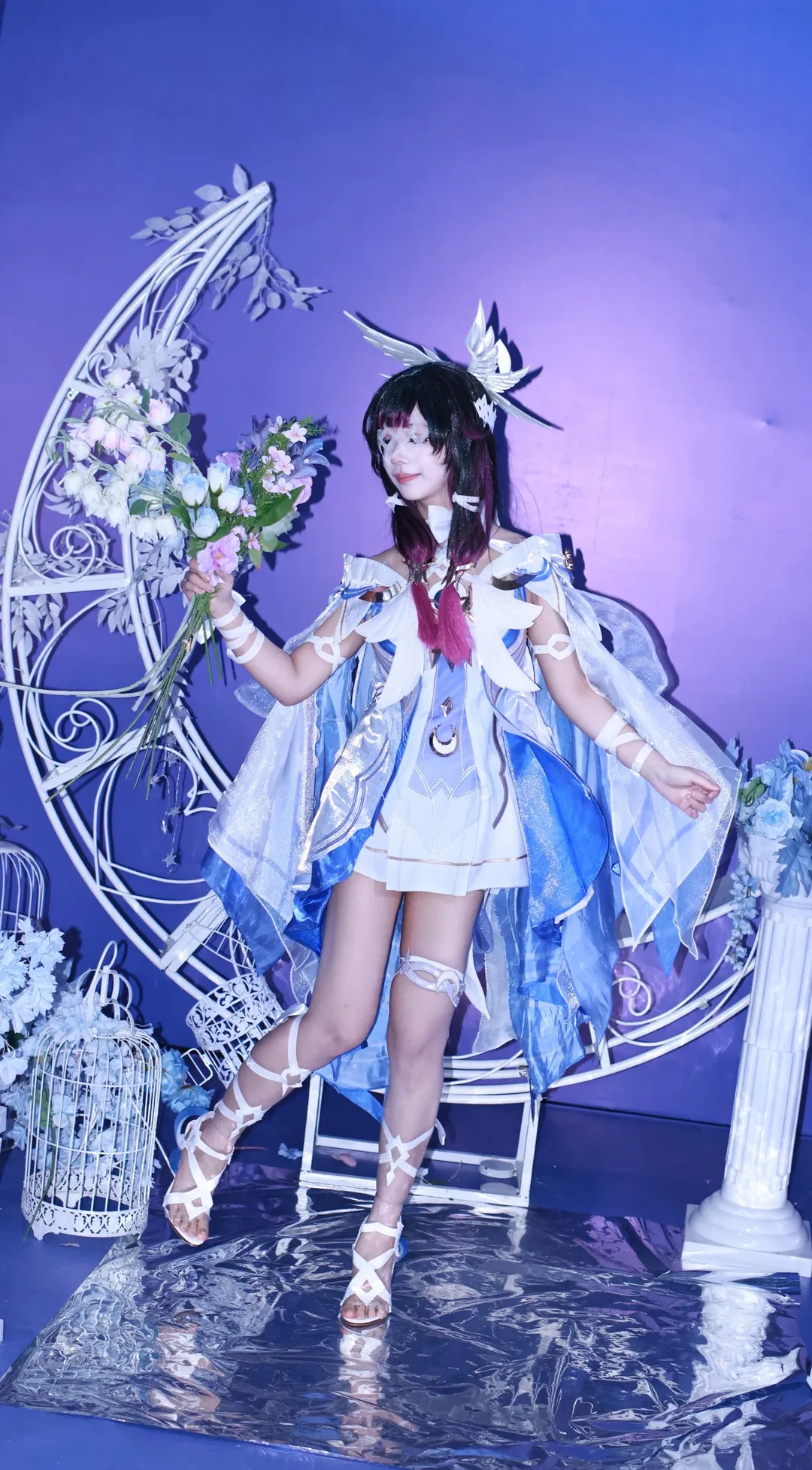 原神, 哥伦比娅cos, 漫展返图, 少女cos, cosplay穿搭