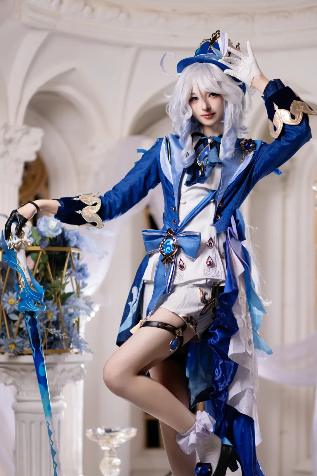 原神, 芙宁娜cos, 枫丹, 水神, cosplay日常 - 第8张