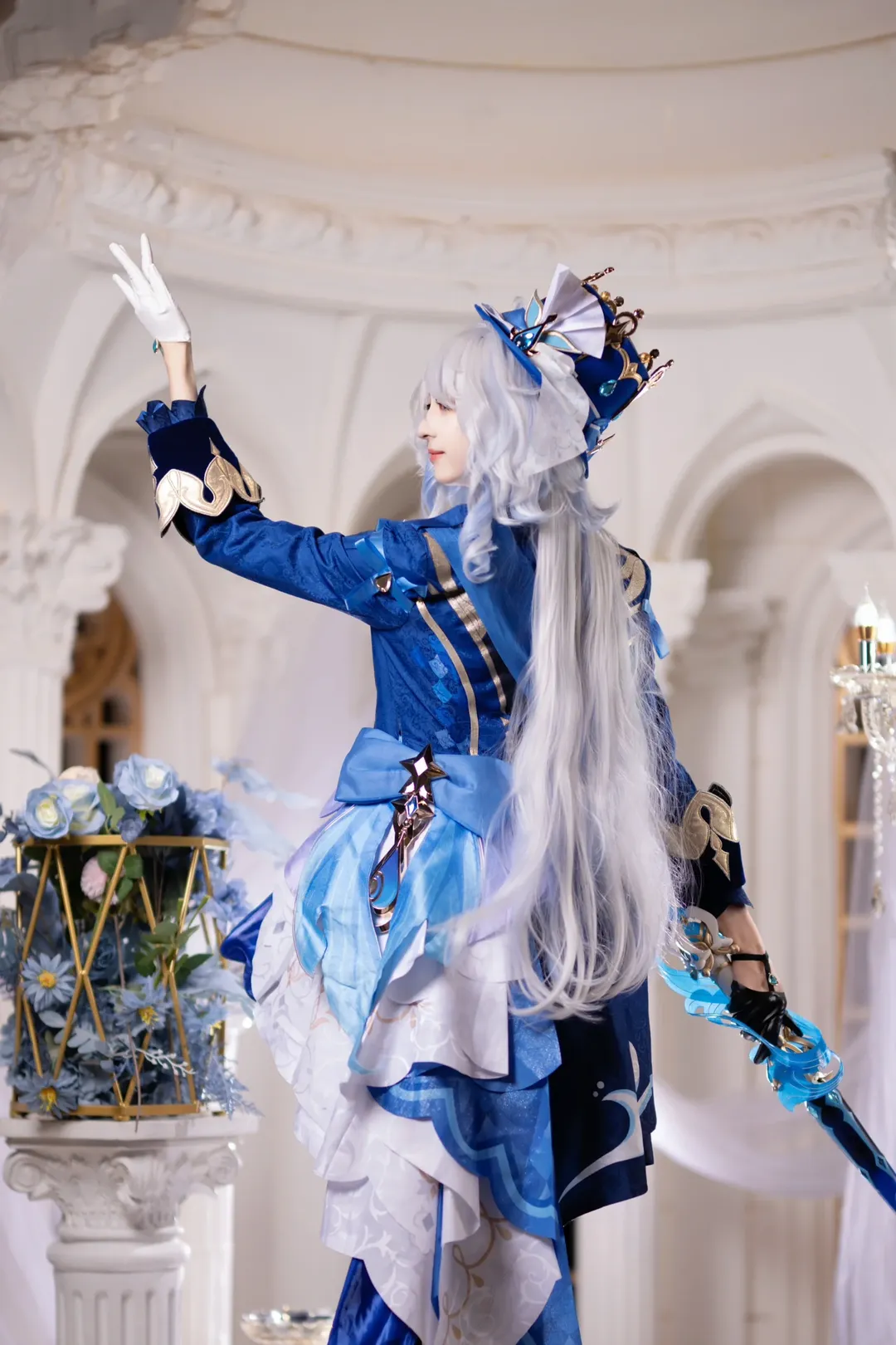 原神, 芙宁娜cos, 枫丹, 水神, cosplay日常 - 第9张