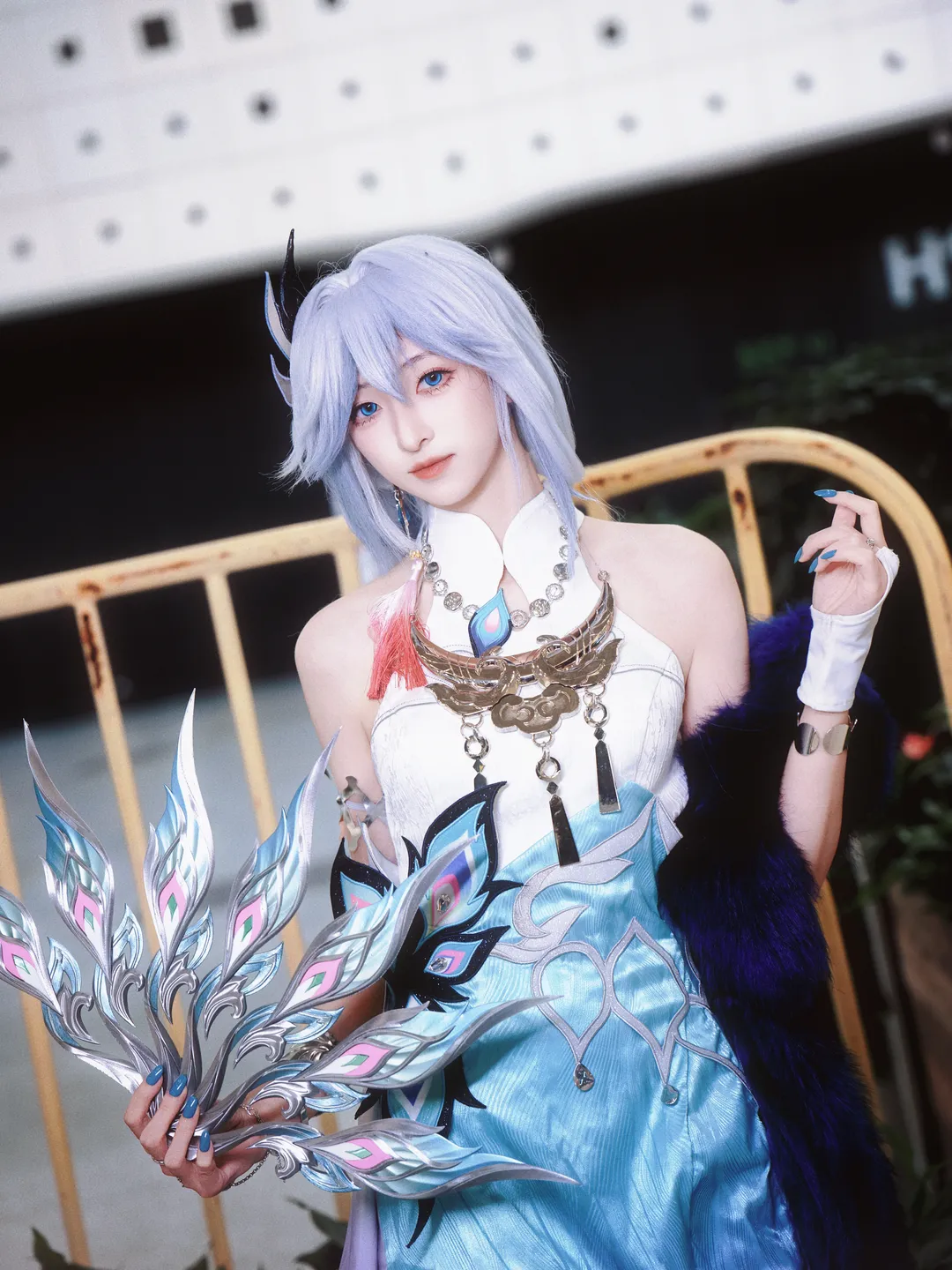Honkai: Star Rail, Convention photos, Yao Guang cosplay, Chinese-style cosplay, Star Rail Land