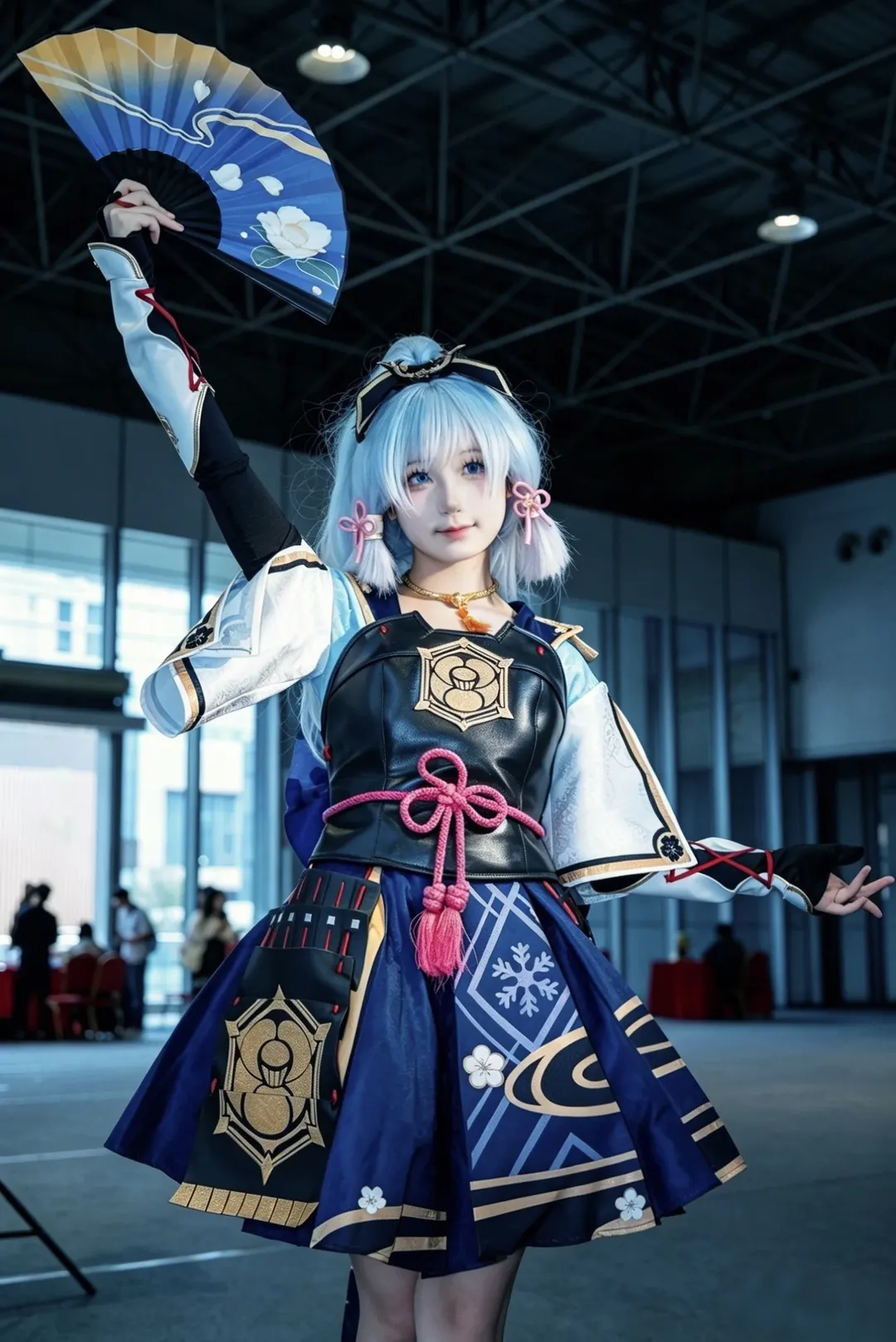 原神, 二次元cosplay, 神里绫华cos, 漫展摄影, 白鹭公主 - 第1张