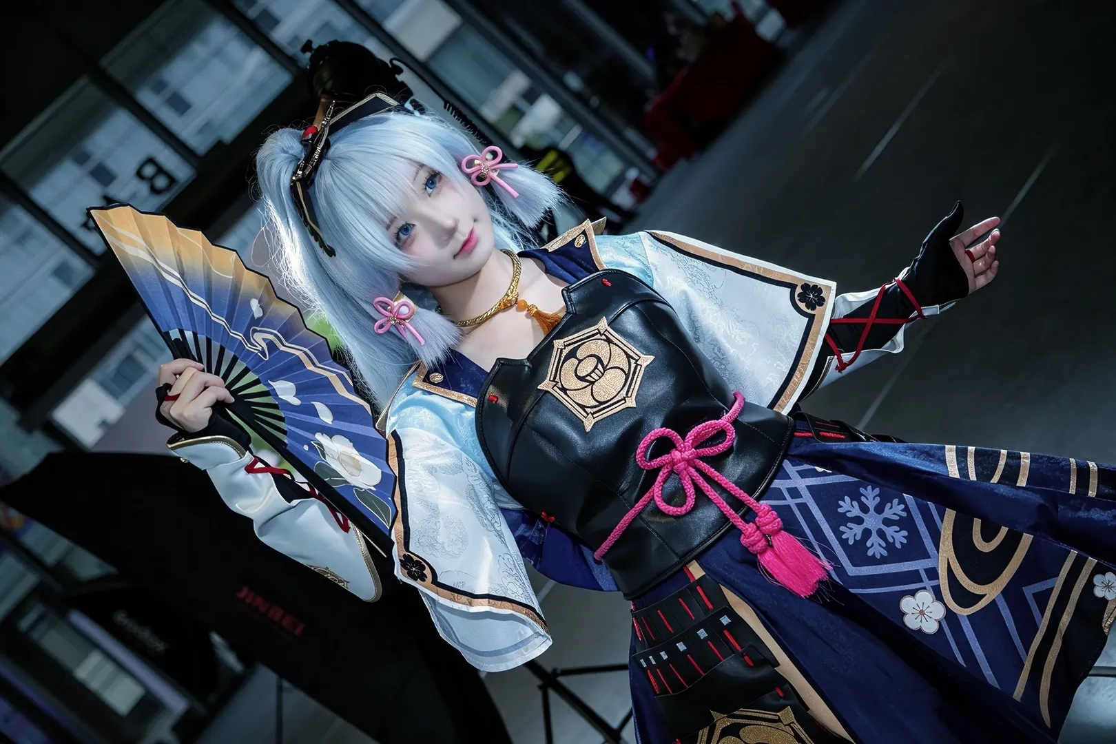 原神, 二次元cosplay, 神里绫华cos, 漫展摄影, 白鹭公主 - 第2张