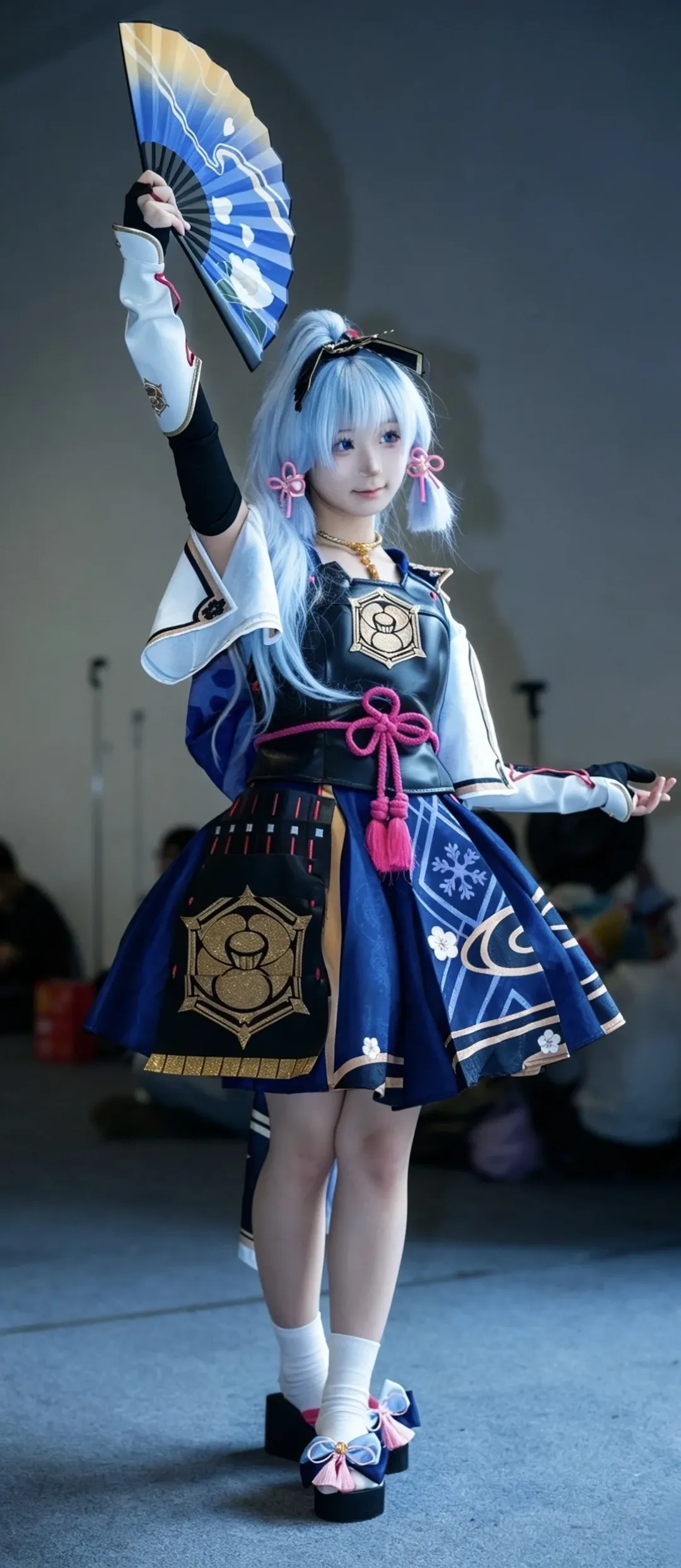原神, 二次元cosplay, 神裡綾華cos, 漫展攝影, 白鷺公主