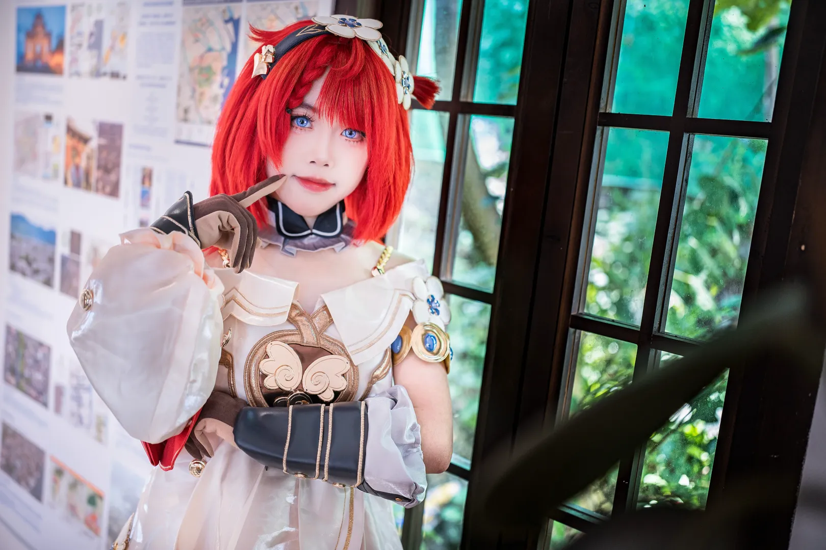 崩坏星穹铁道, 缇宝cos, cosplay摄影, 红发cos, 二次元外景 - 第7张