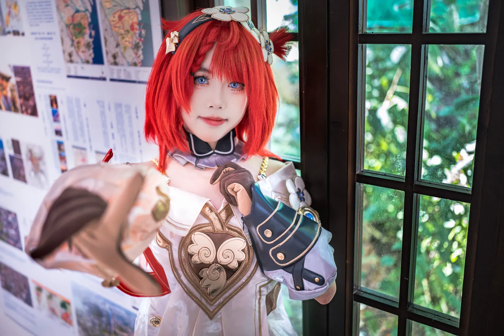 崩坏星穹铁道, 缇宝cos, cosplay摄影, 红发cos, 二次元外景 - 第8张