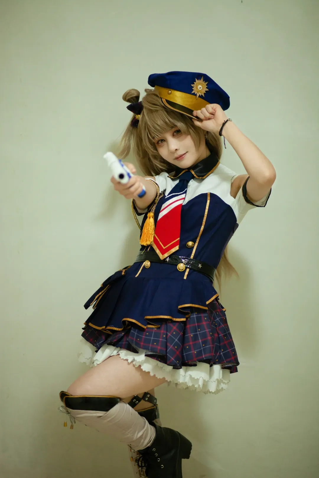 二次元少女, 南小鸟cos, LoveLive, 制服写真, 警服cosplay