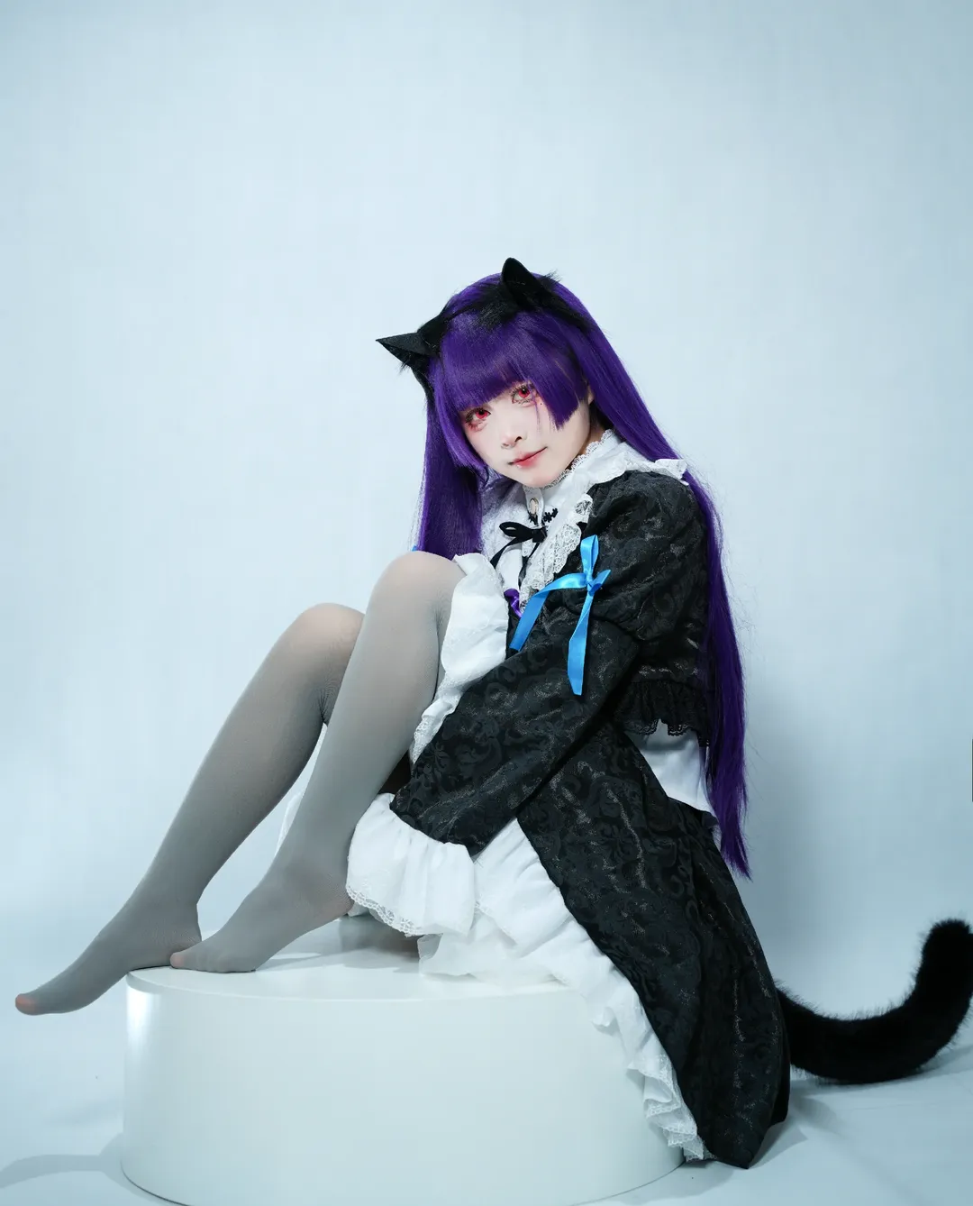 五更琉璃cos, 猫娘, cosplay摄影, 我的妹妹不可能这么可爱, 哥特洛丽塔