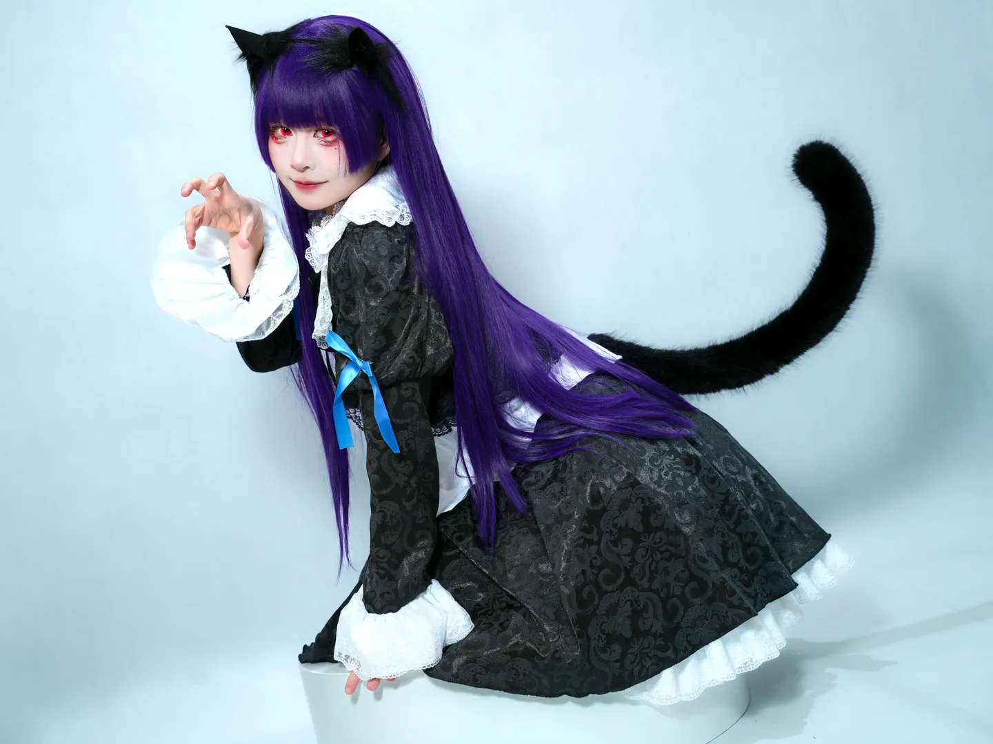 五更瑠璃 コスプレ, 猫娘, コスプレ撮影, 俺の妹がこんなに可愛いわけがない, ゴシック・ロリータ - 2枚目