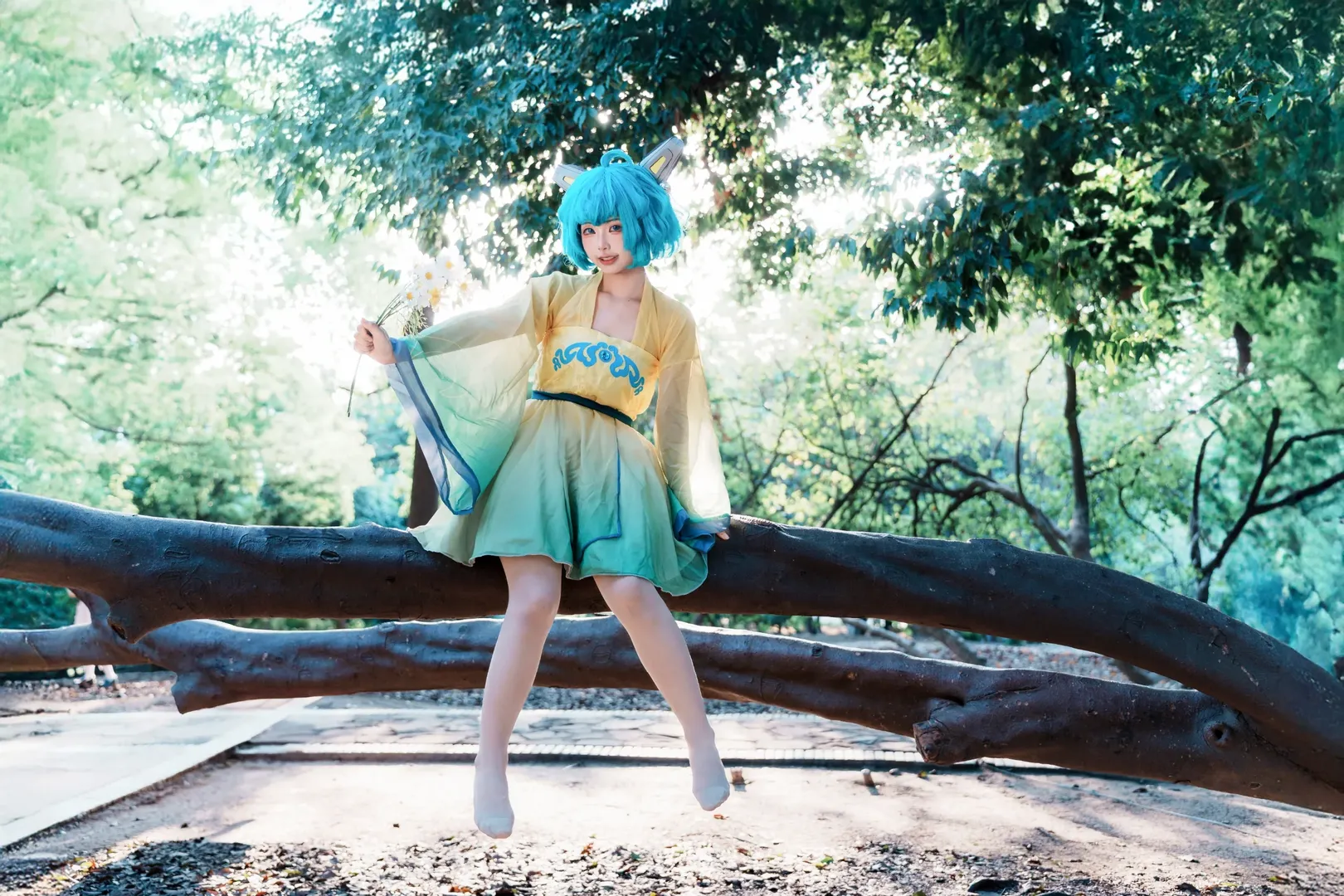 Anime-style photography, Wish of Time, Chinese-style cosplay, Chengdu photoshoot request, Cai Wenji cosplay - Image 3