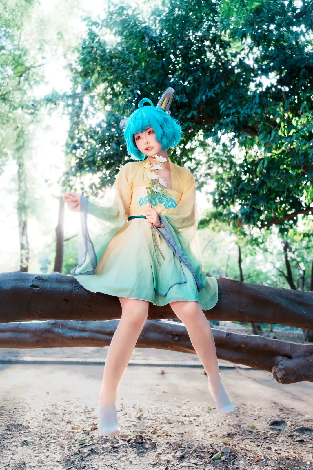 Anime-style photography, Wish of Time, Chinese-style cosplay, Chengdu photoshoot request, Cai Wenji cosplay - Image 5
