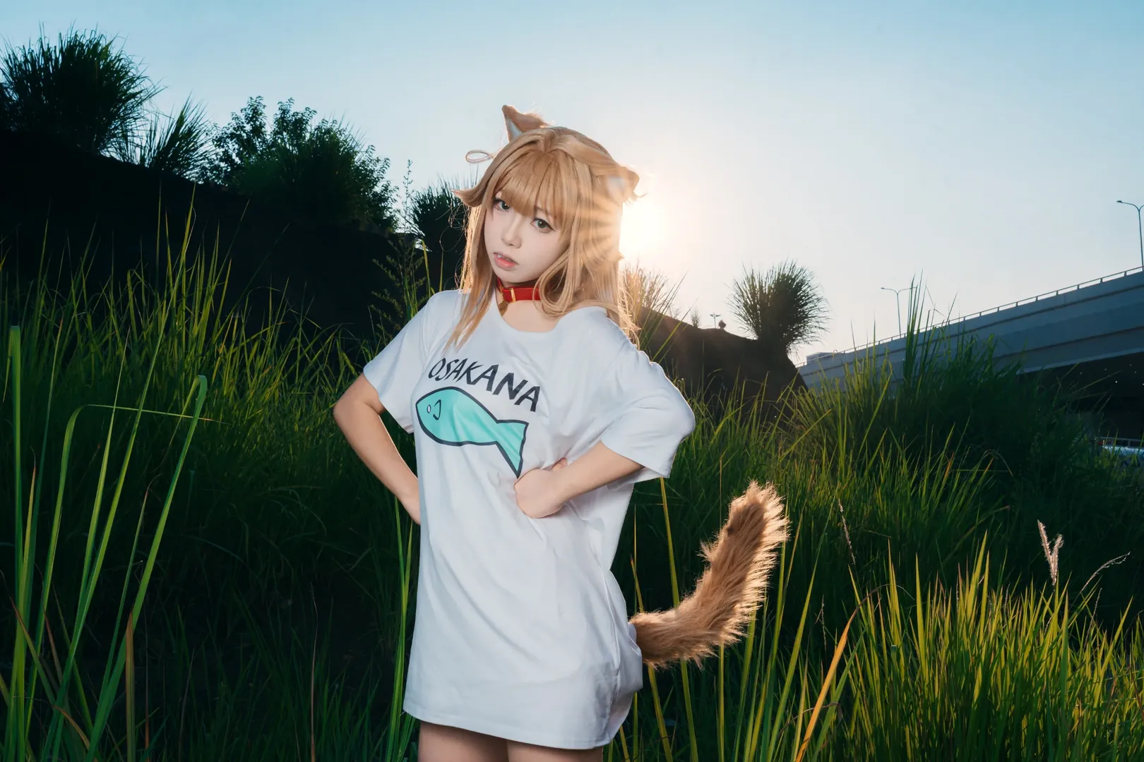 コスプレ, 二次元撮影, 獣耳娘, 屋外ポートレート, 成都での撮影依頼 - 9枚目