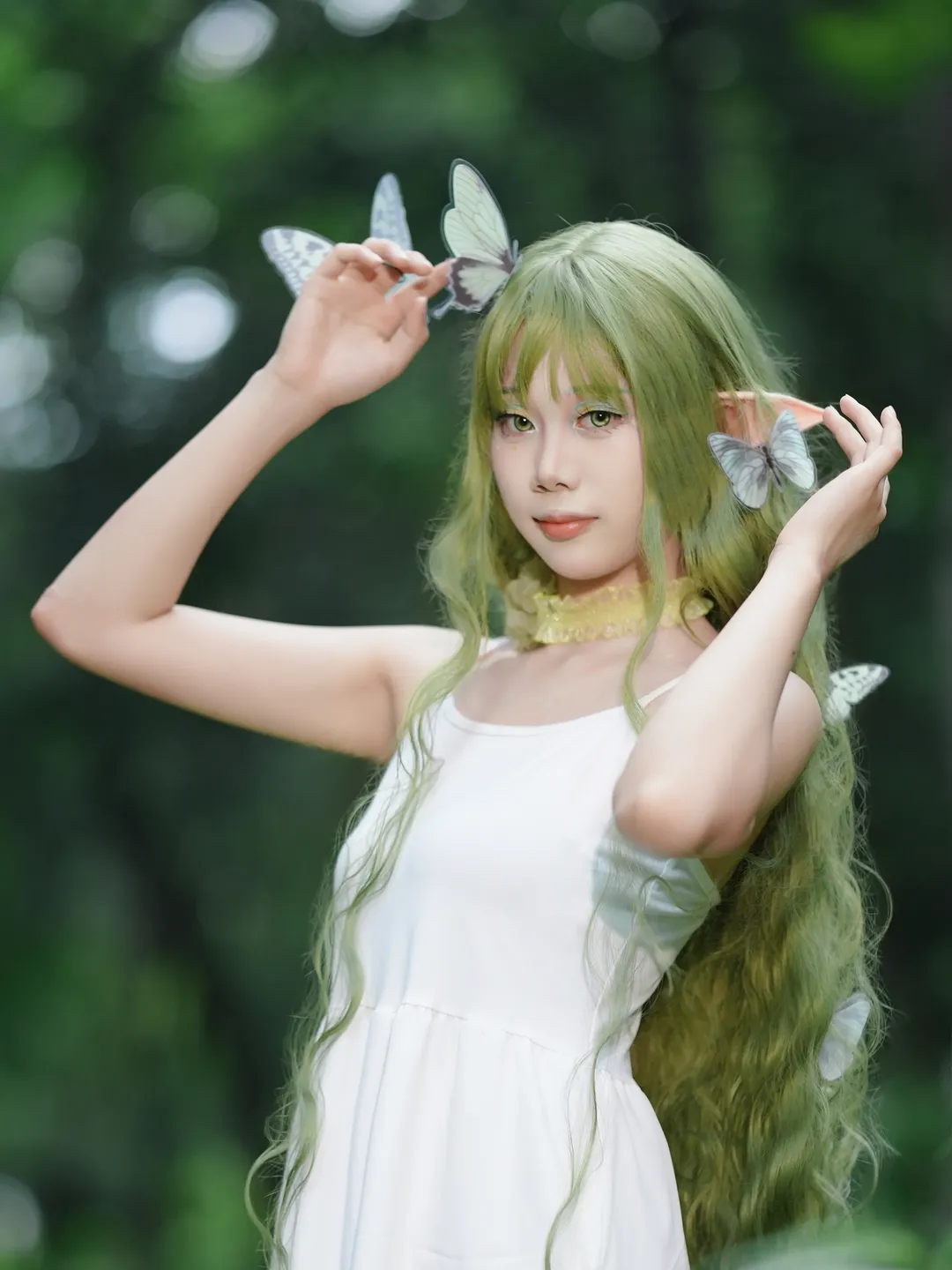 人像攝影, 精靈cosplay, 二次元外景, 成都約拍, 森系寫真