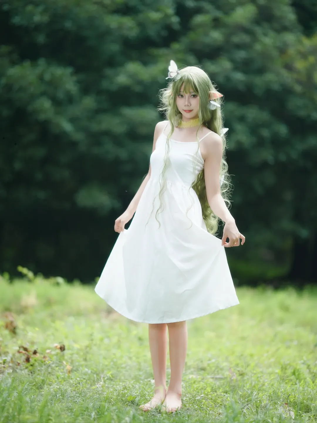 ポートレート, エルフ コスプレ, ACG屋外ロケーション, 成都での撮影依頼, 森系ポートレート - 5枚目