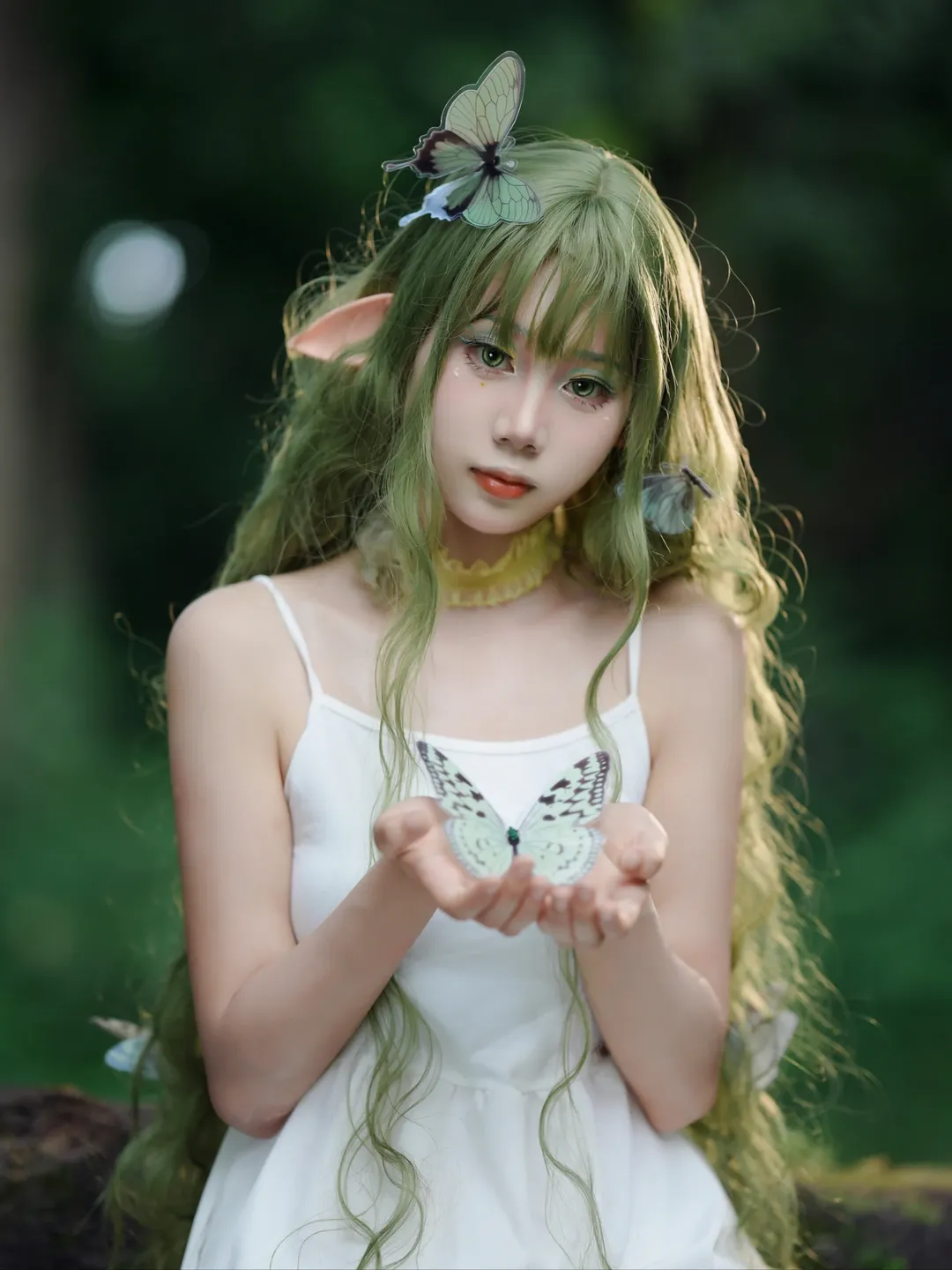 ポートレート, エルフ コスプレ, ACG屋外ロケーション, 成都での撮影依頼, 森系ポートレート - 8枚目