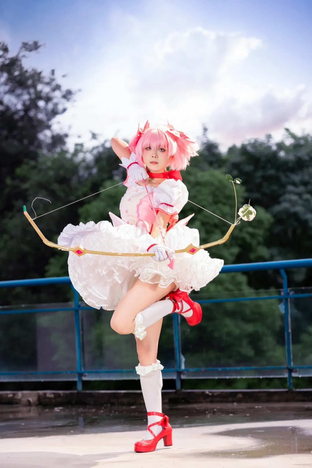 二次元撮影, 成都での撮影依頼, 魔法少女まどか☆マギカ コスプレ, フラッシュライティング, ポートレート - 2枚目