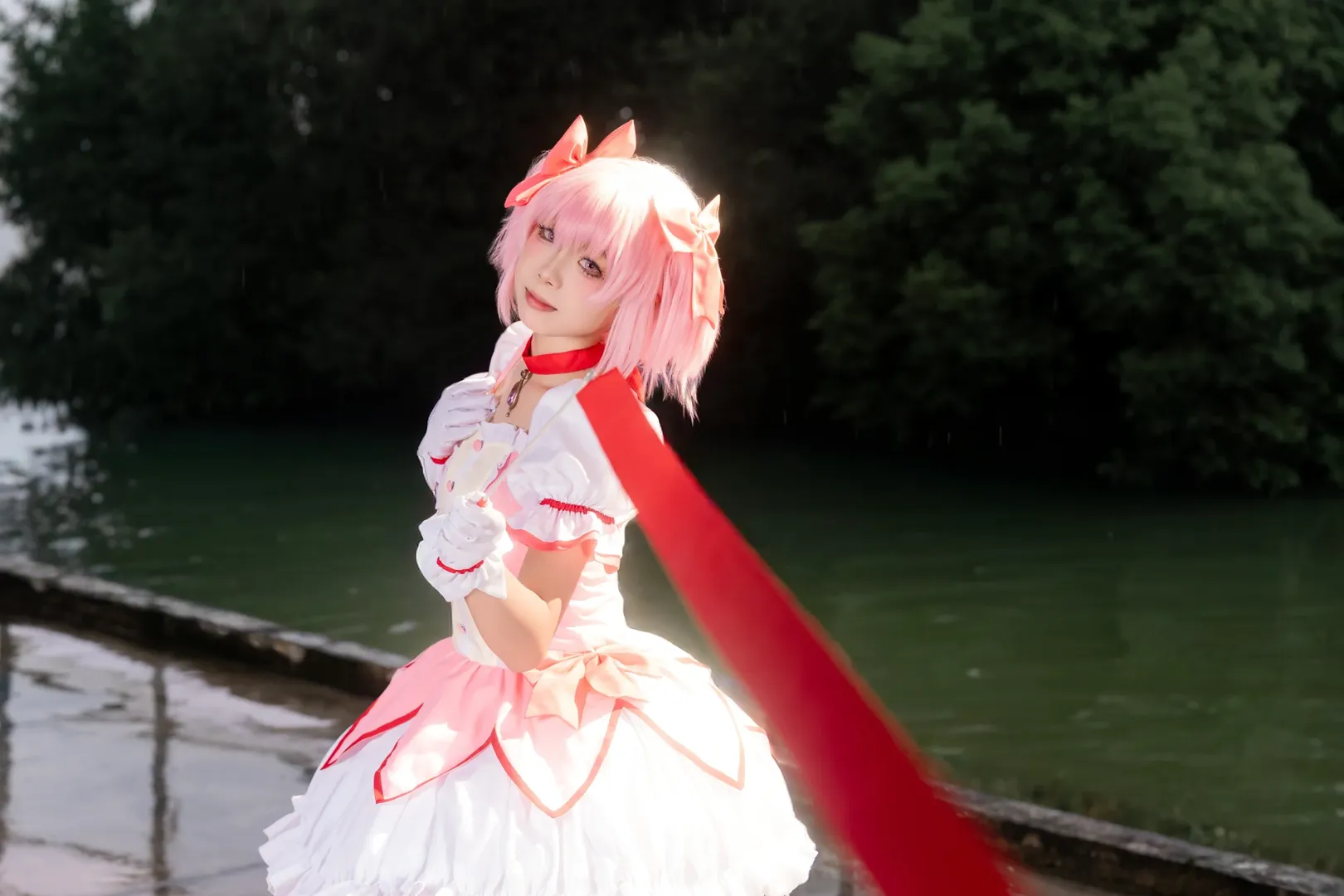 二次元撮影, 成都での撮影依頼, 魔法少女まどか☆マギカ コスプレ, フラッシュライティング, ポートレート - 3枚目