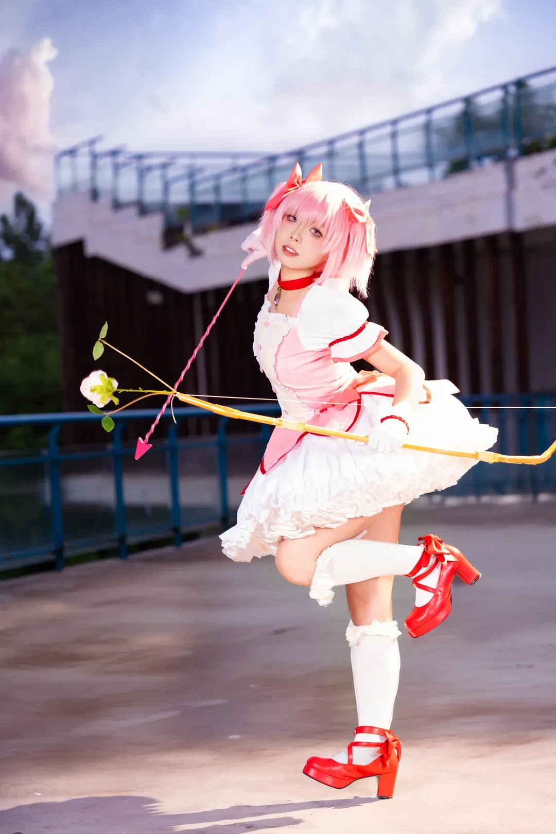 二次元撮影, 成都での撮影依頼, 魔法少女まどか☆マギカ コスプレ, フラッシュライティング, ポートレート - 4枚目
