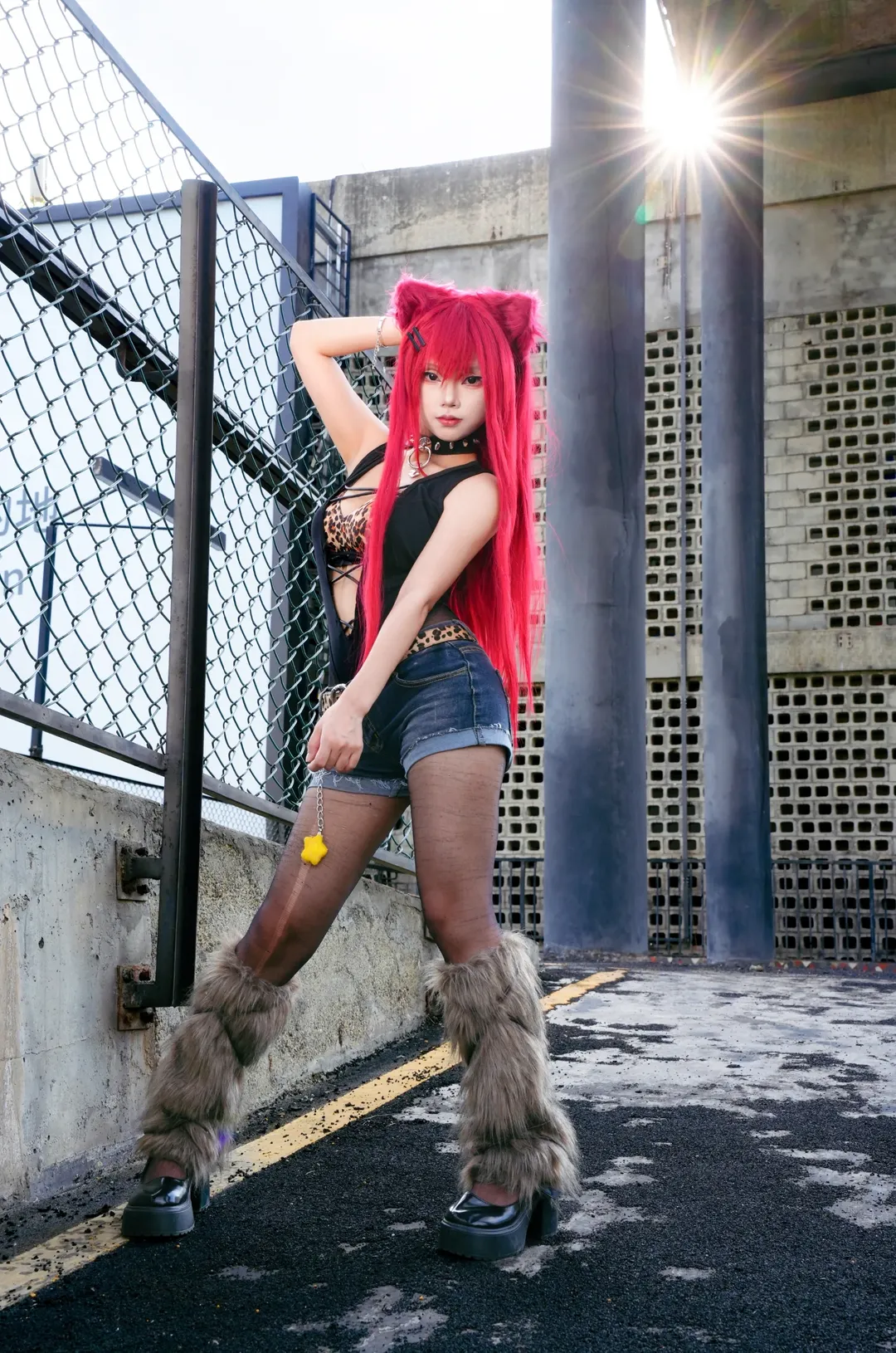 成都约拍, 工业风人像, 艾露莎cos, 妖精的尾巴, 索尼A7M4 - 第10张