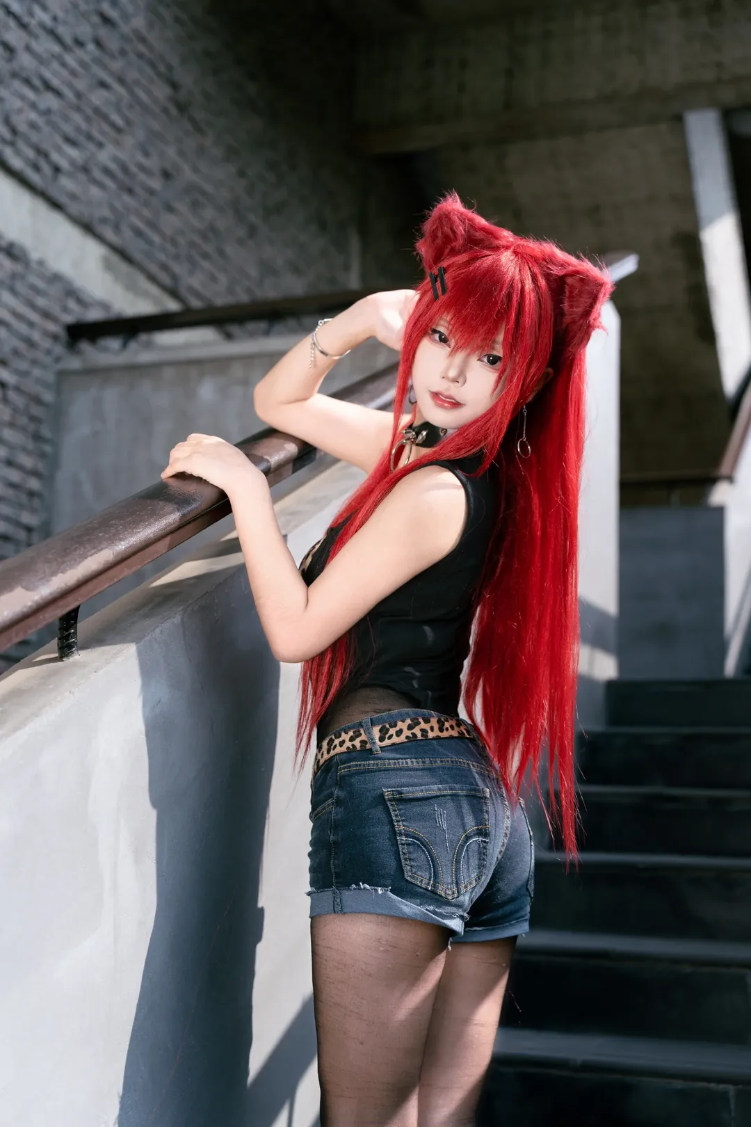 成都约拍, 工业风人像, 艾露莎cos, 妖精的尾巴, 索尼A7M4 - 第2张