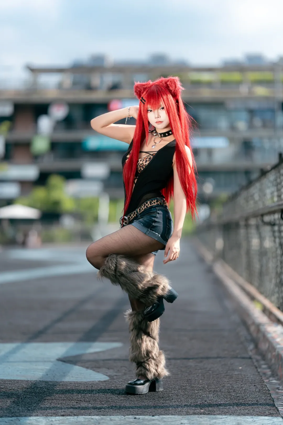 成都约拍, 工业风人像, 艾露莎cos, 妖精的尾巴, 索尼A7M4 - 第4张