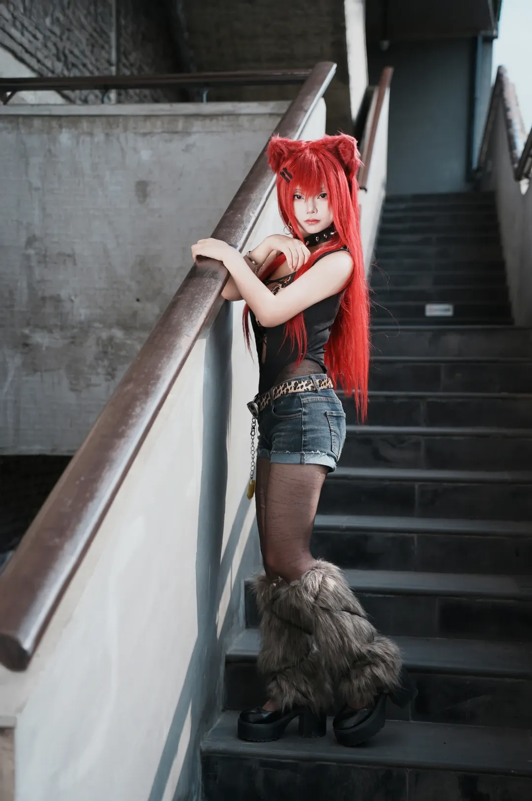成都约拍, 工业风人像, 艾露莎cos, 妖精的尾巴, 索尼A7M4 - 第6张