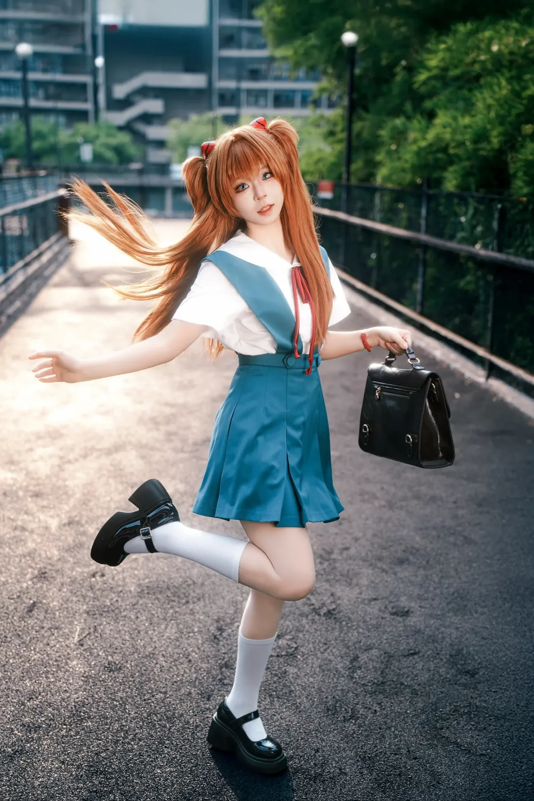 二次元cosplay, EVA, 明日香cos, 数码仿胶片, 成都约拍 - 第1张