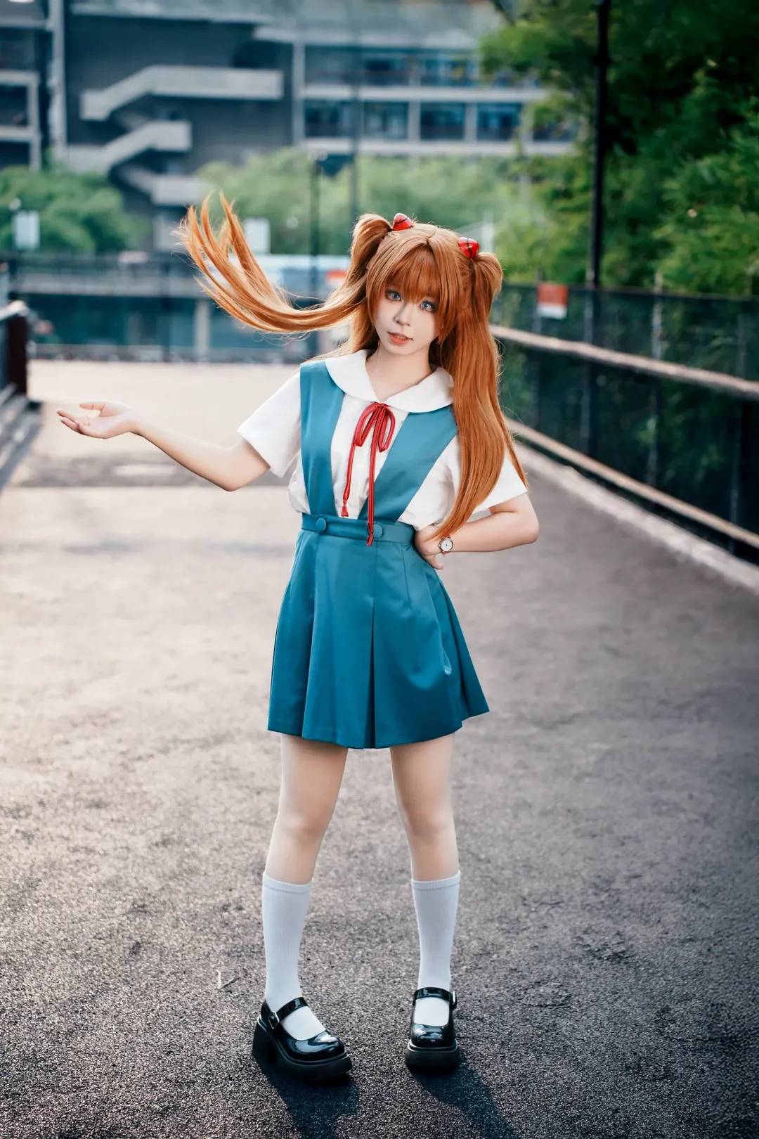 二次元cosplay, EVA, 明日香cos, 数码仿胶片, 成都约拍 - 第3张