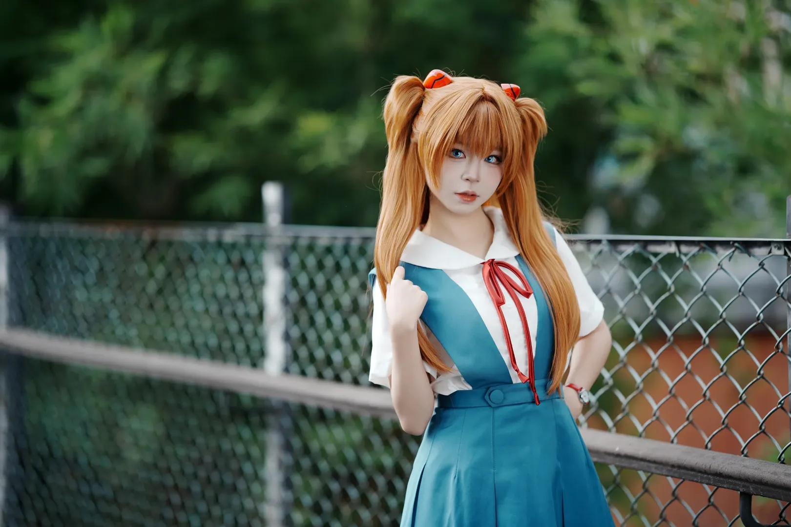 二次元cosplay, EVA, 明日香cos, 数码仿胶片, 成都约拍 - 第7张