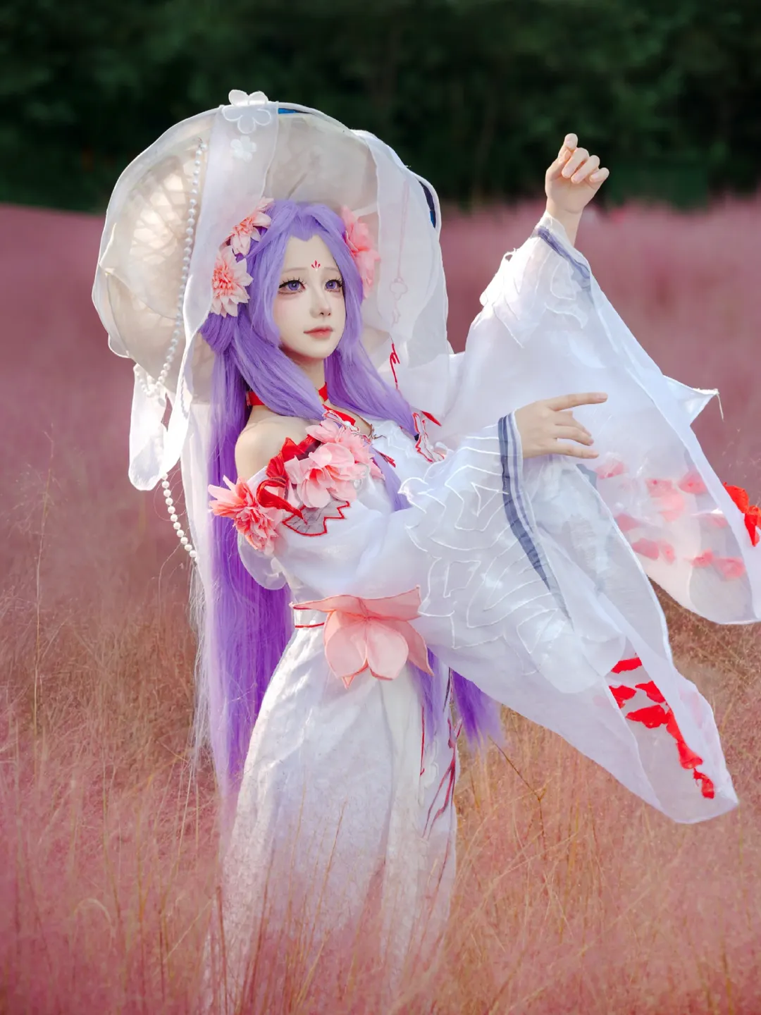 王昭君 コスプレ, ロケーション撮影, フラッシュライティング, ピンクミューリー, 王昭君 - 映山客 - 7枚目
