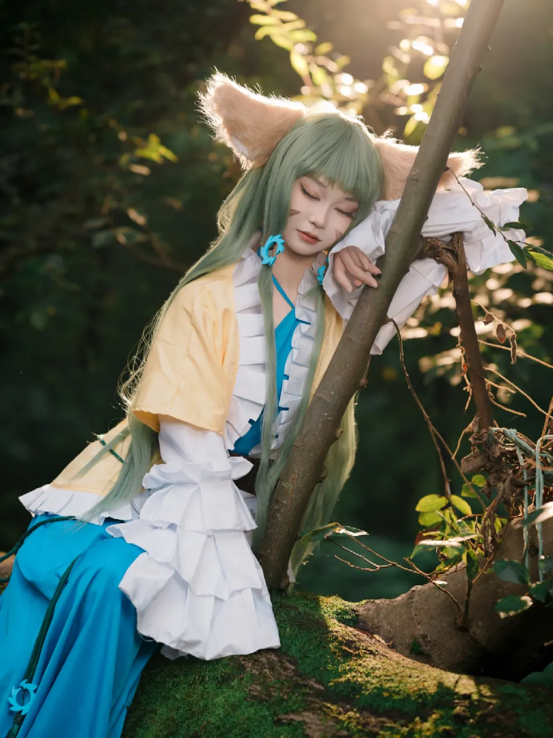 二次元摄影, 狐妖小红娘, Cosplay正片, 涂山容容cos, 森系外景 - 第5张